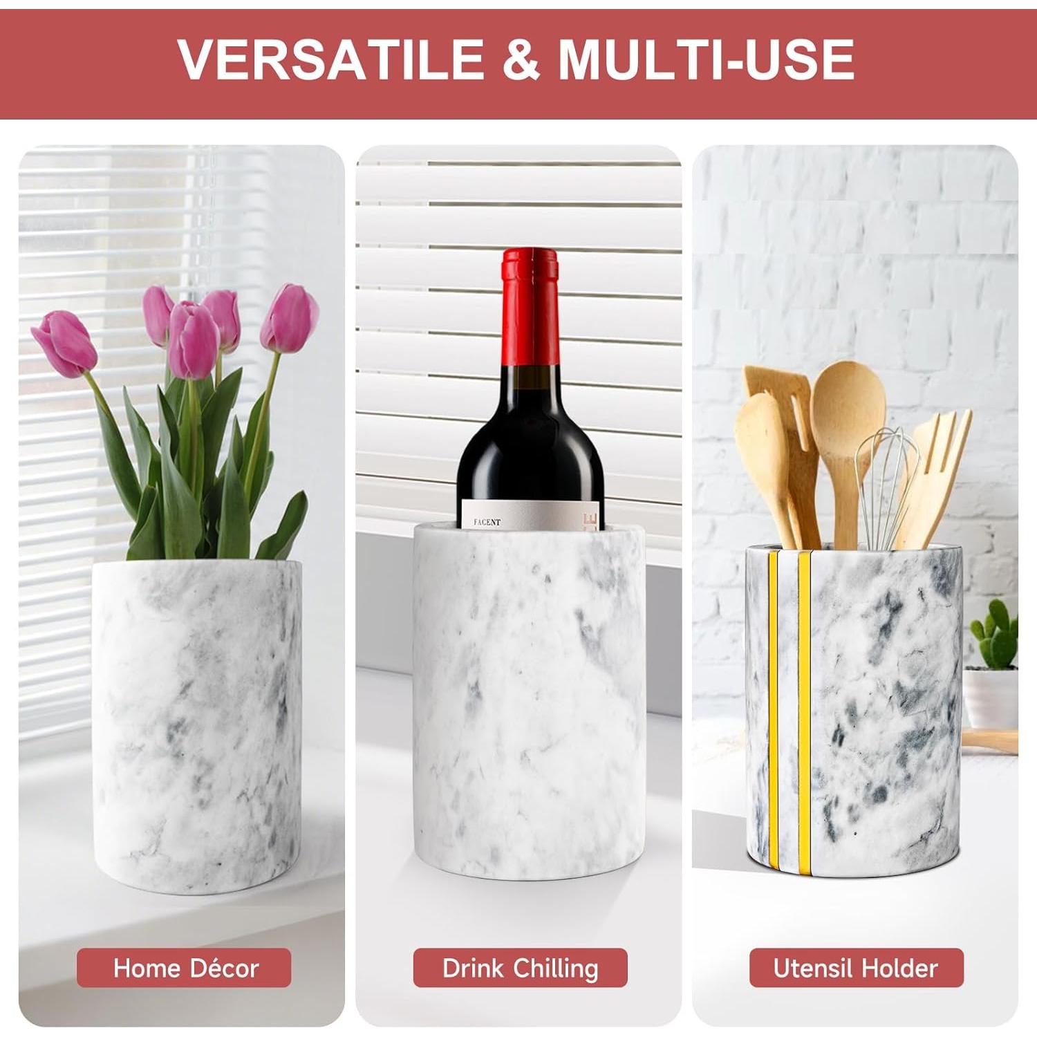 Enfriador de Vino de Mármol Pejevir 750ml Gris