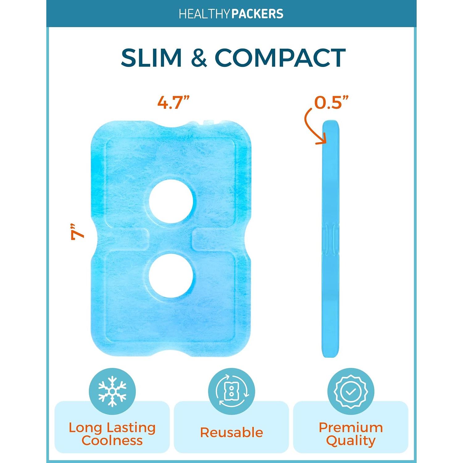 Paquete de Hielo Reutilizable Healthy Packers 4 Piezas