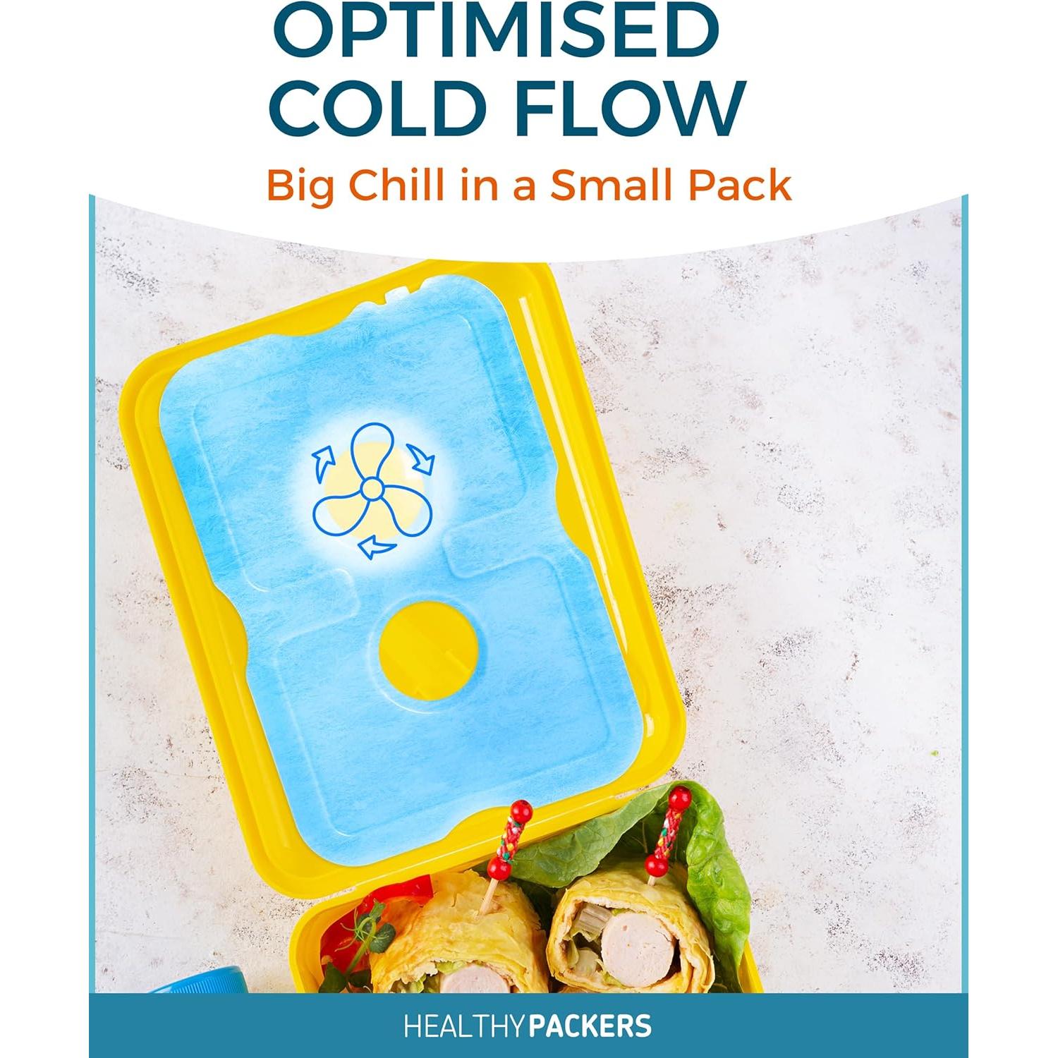 Paquete de Hielo Reutilizable Healthy Packers 4 Piezas