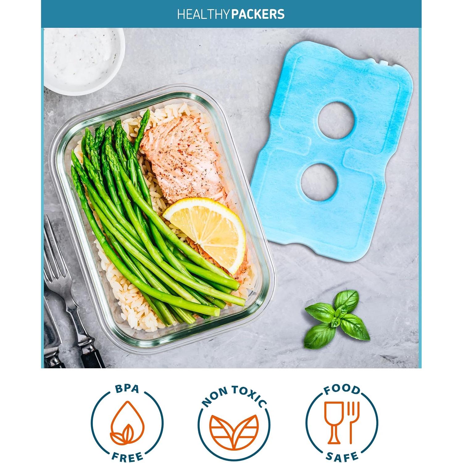 Paquete de Hielo Reutilizable Healthy Packers 4 Piezas