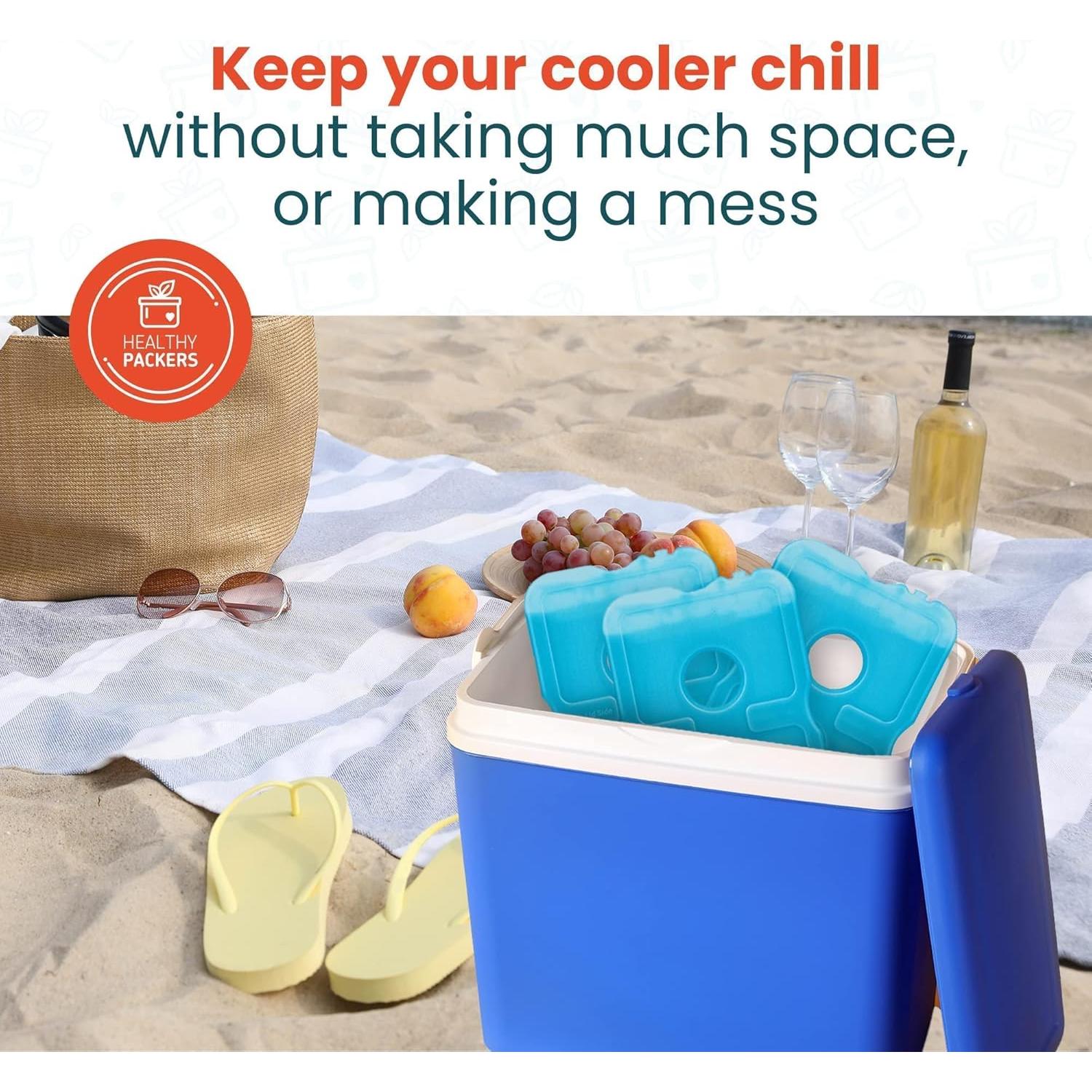 Paquete de Hielo Reutilizable Healthy Packers 4 Piezas