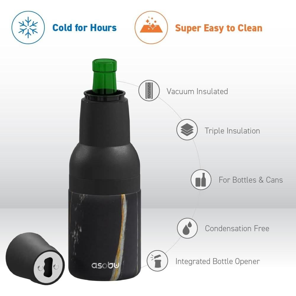 Enfriador de Cerveza Asobu Frosty Beer 2 Go Acero Inoxidable