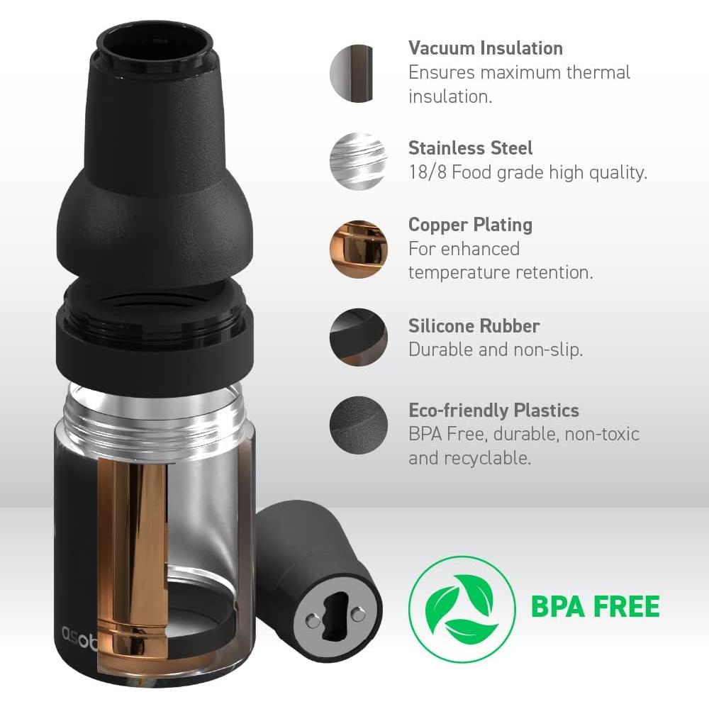 Enfriador de Cerveza Asobu Frosty Beer 2 Go Acero Inoxidable