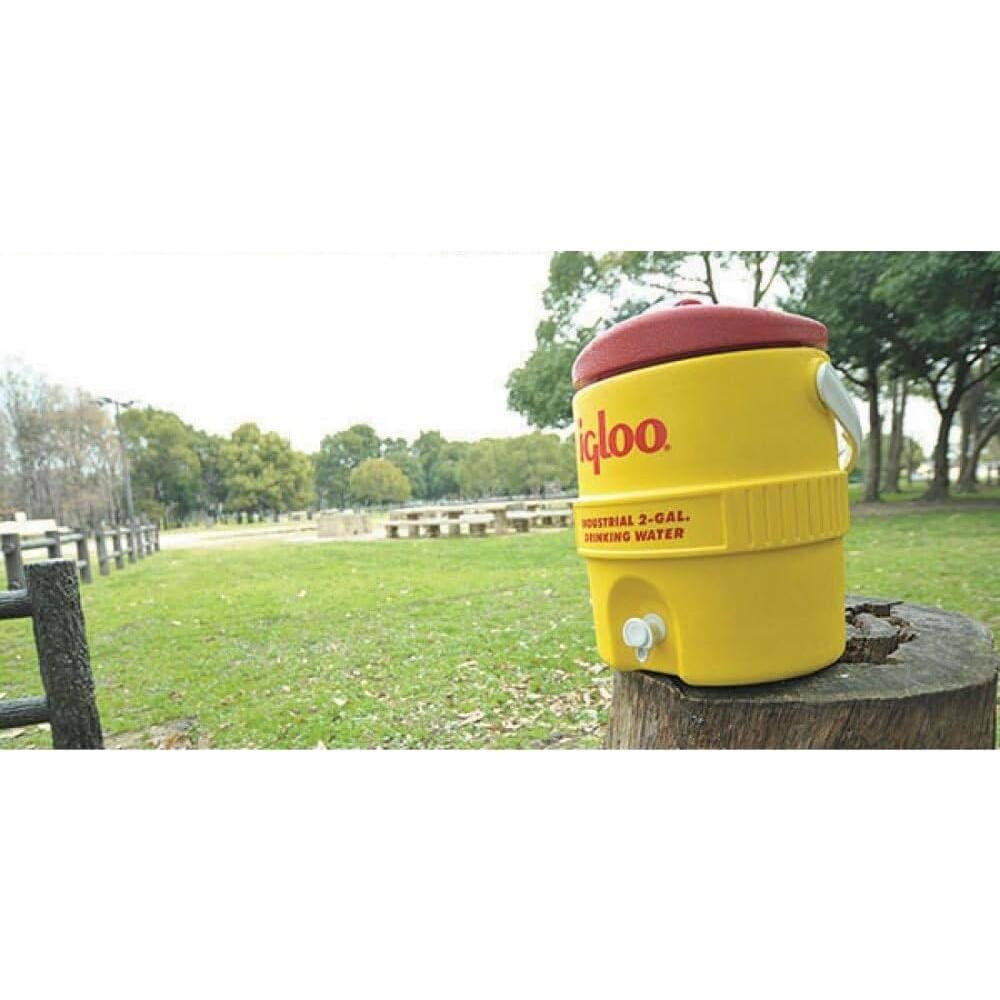 Enfriador de Bebidas Igloo 2 Gal Amarillo/Rojo Industrial