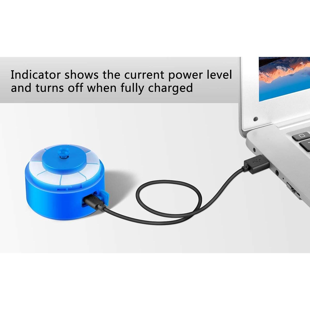 Botella de batido eléctrica VOLTRX 700 ml libre de BPA