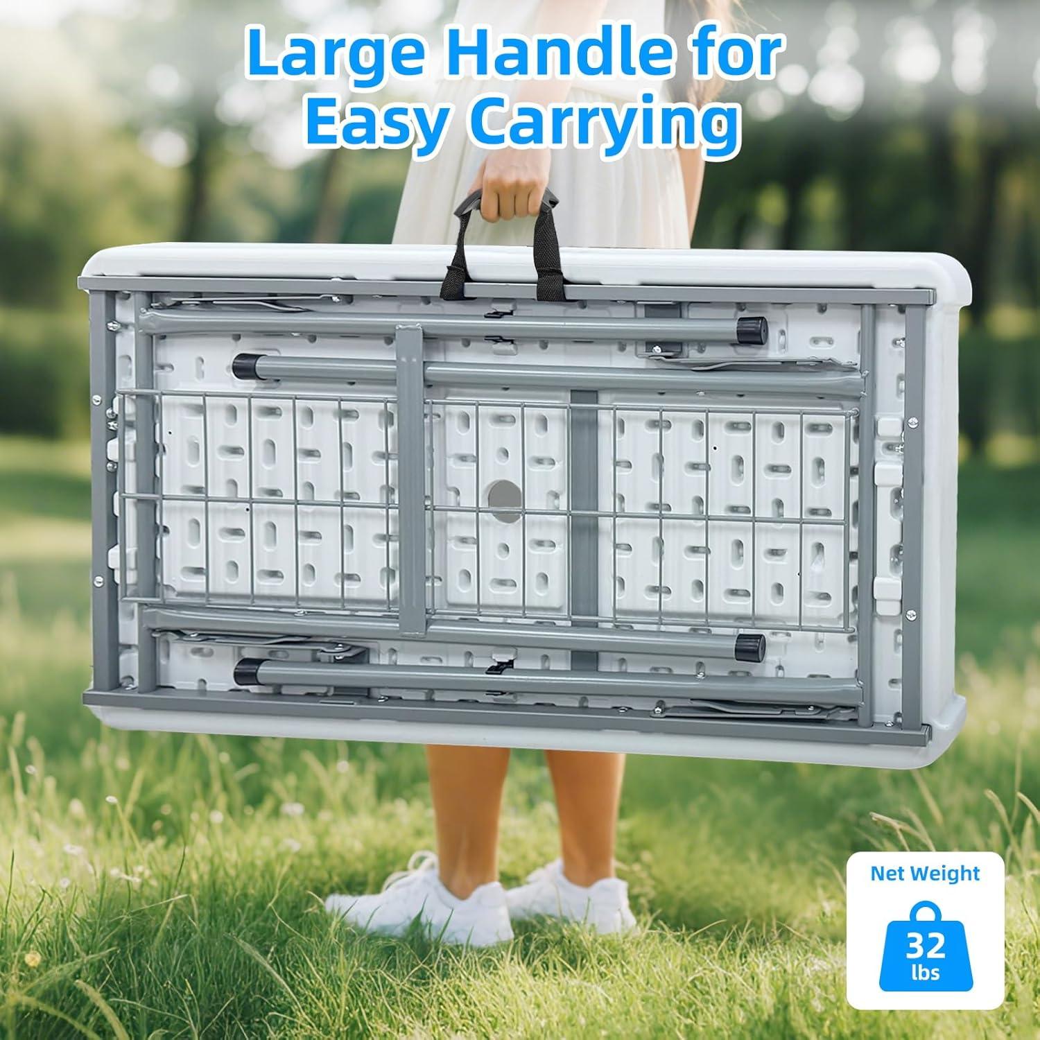 Mesa de Hielo Plegable SHAREWIN 107,95 cm Blanca