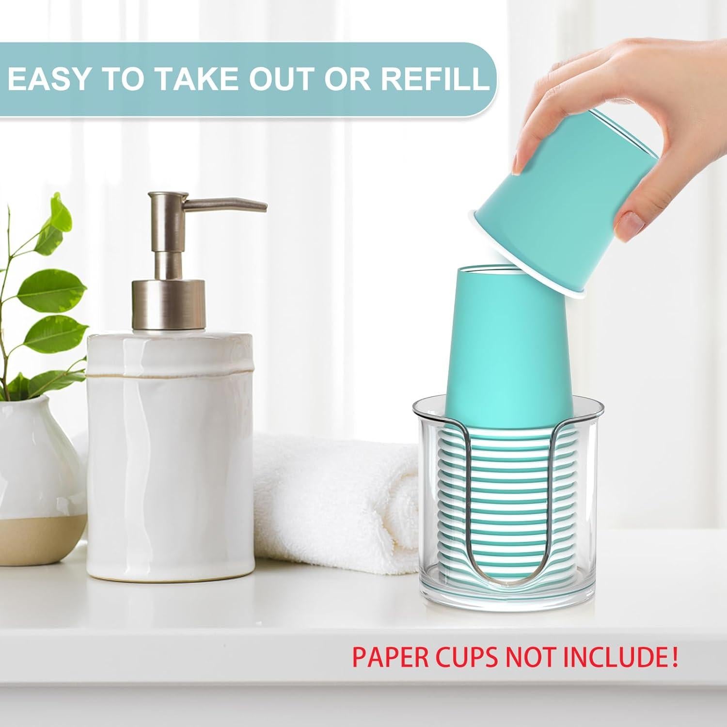 Dispensador de Tazas de Baño HOUSEWIFE CABINETS 3oz