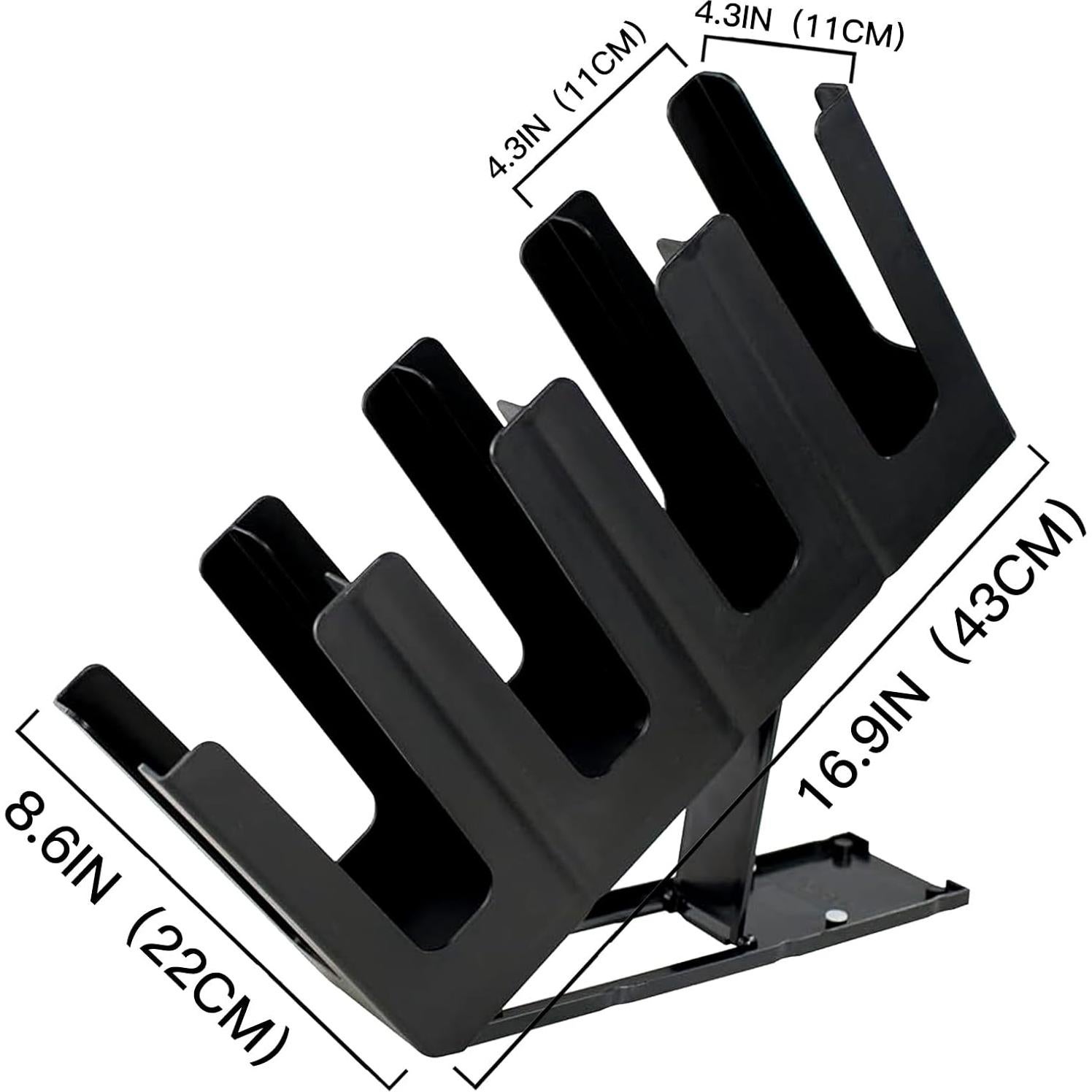 Dispensador de Tazas de Papel Tirifer - 2 Paquetes, Negro