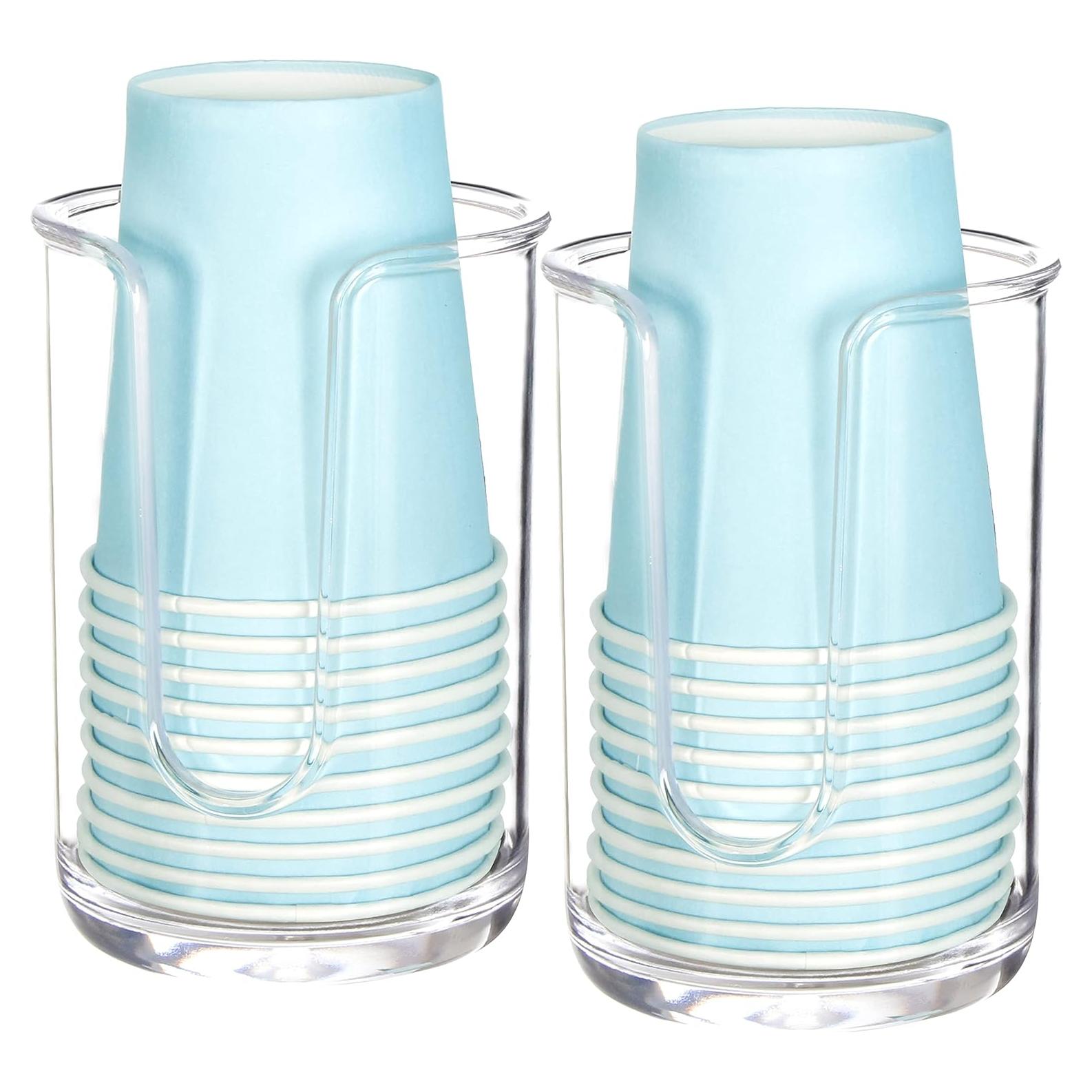 Dispensador de Vasos de Papel Youngever 2 Piezas Transparente