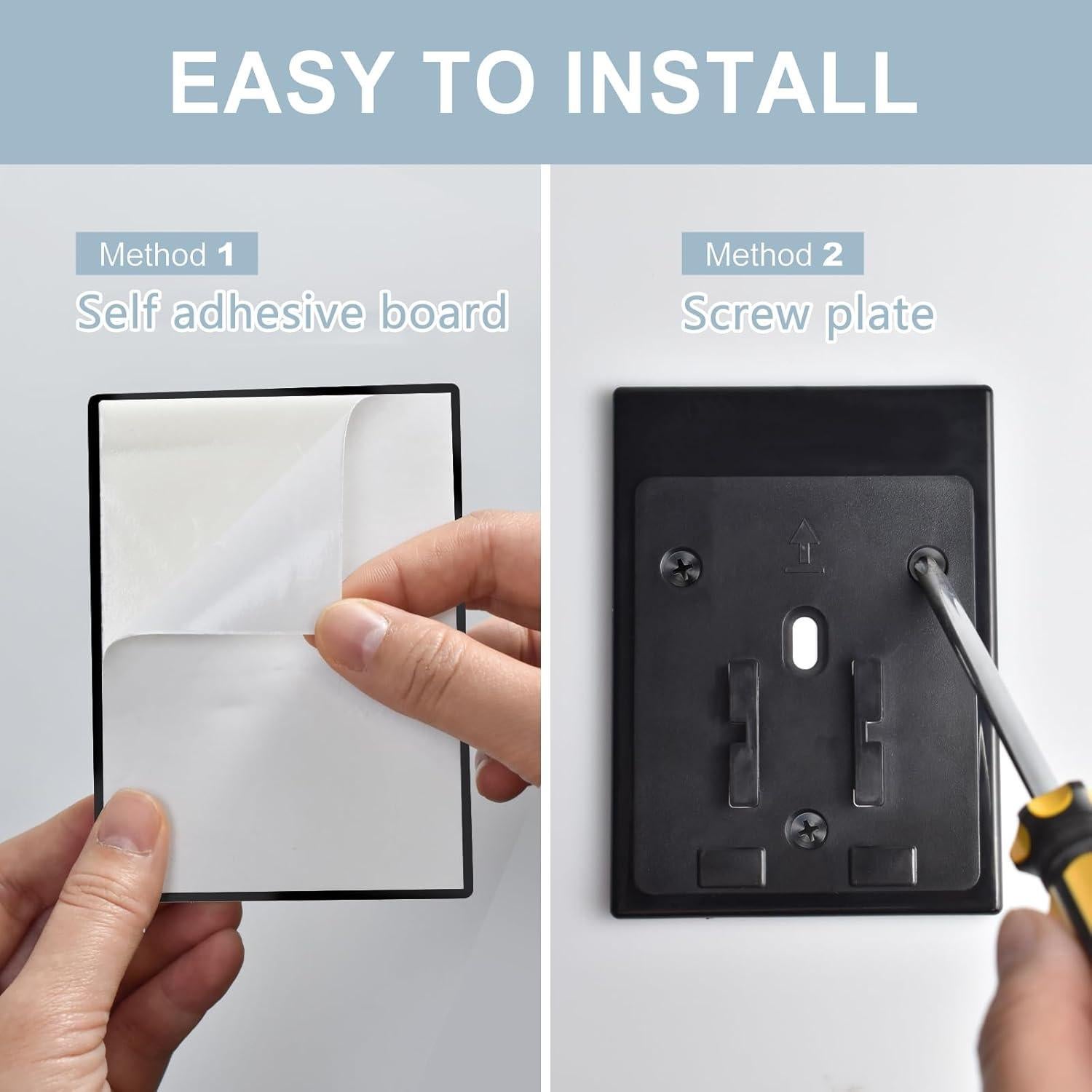 Dispensador de Tazas Montado en Pared MYITYARD Negro 27,4 cm