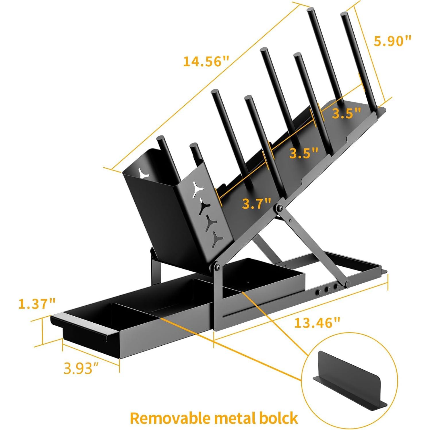 Soporte Organizador para Tazas y Tapas ZDDLOINP 5 Compartimentos