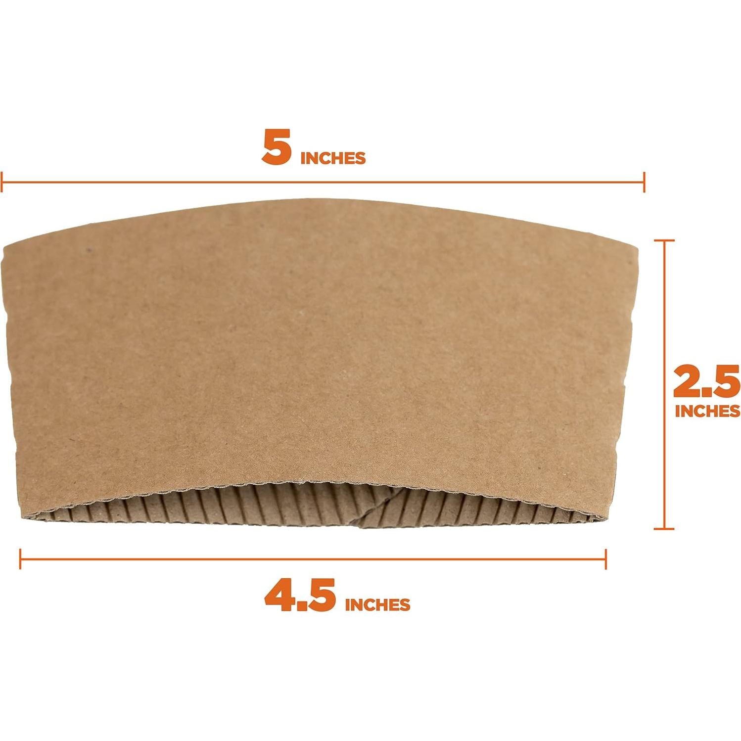 Mangas de Taza Desechables FMP Brands 100 Unidades 12-24 oz