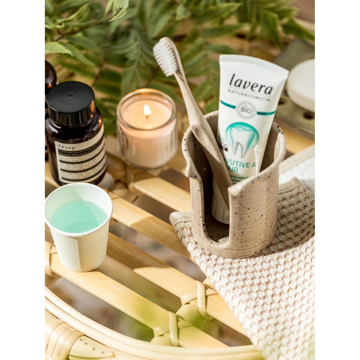 Dispensador de Vasos de Cerámica YHOJOY 3 Oz Blanco