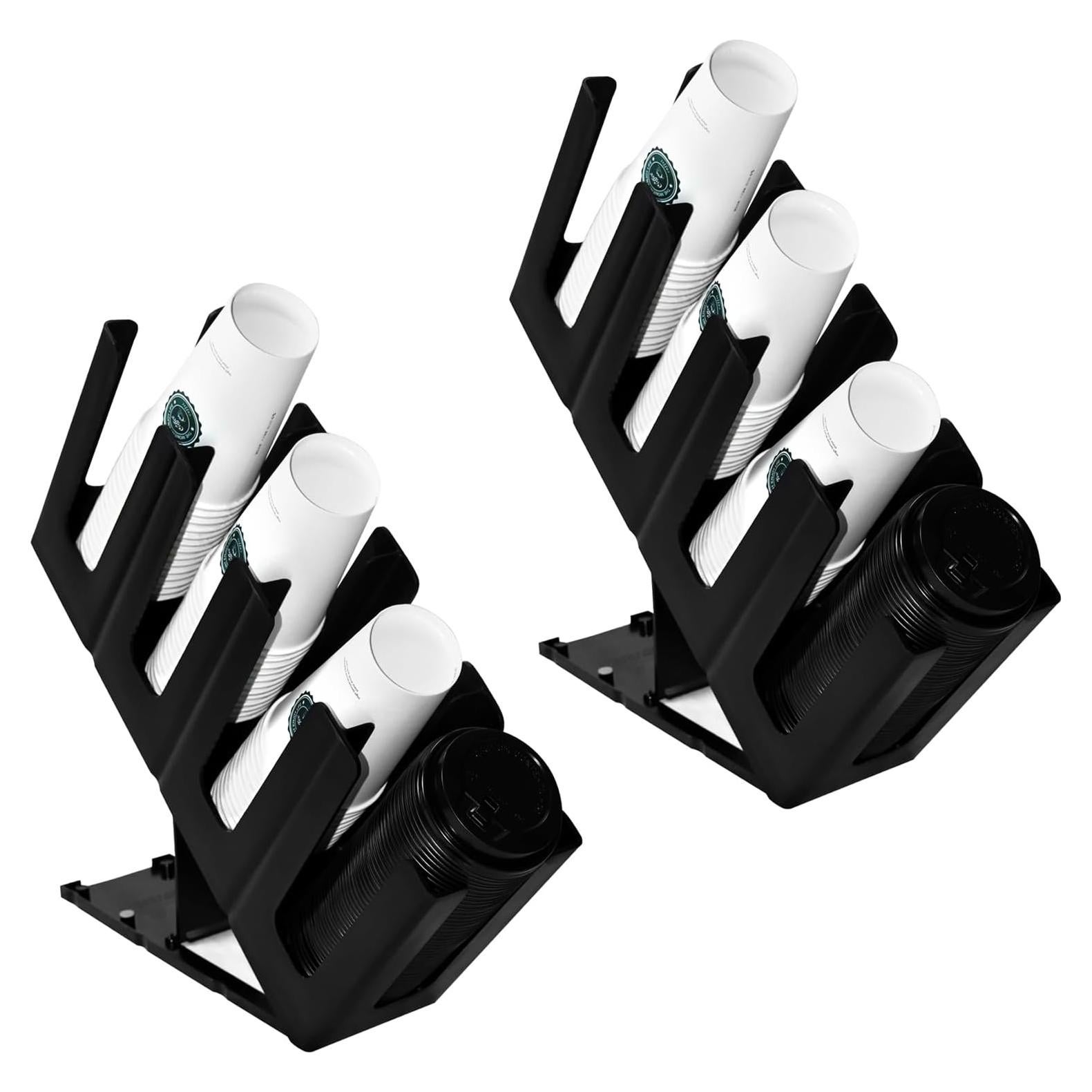 Dispensador de Tazas Desechables Riiriou 4 Compartimentos