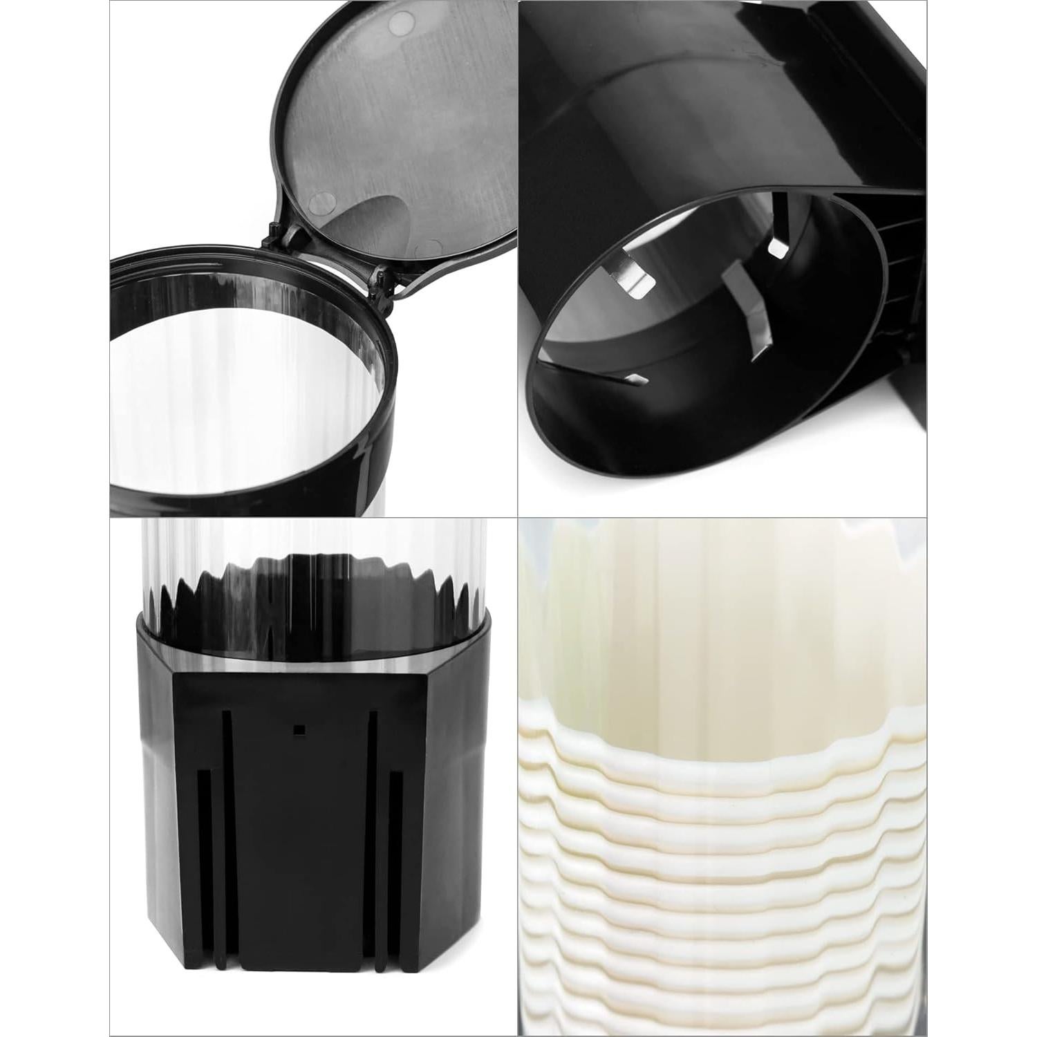 Dispensador de Vasos QWORK 7-12 oz Montaje en Pared