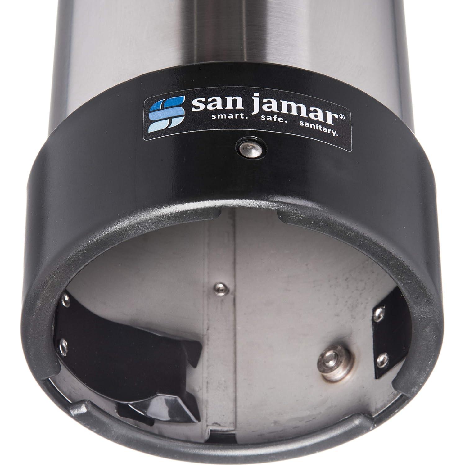 Dispensador de Tazas San Jamar 12-24 oz Acero Inoxidable