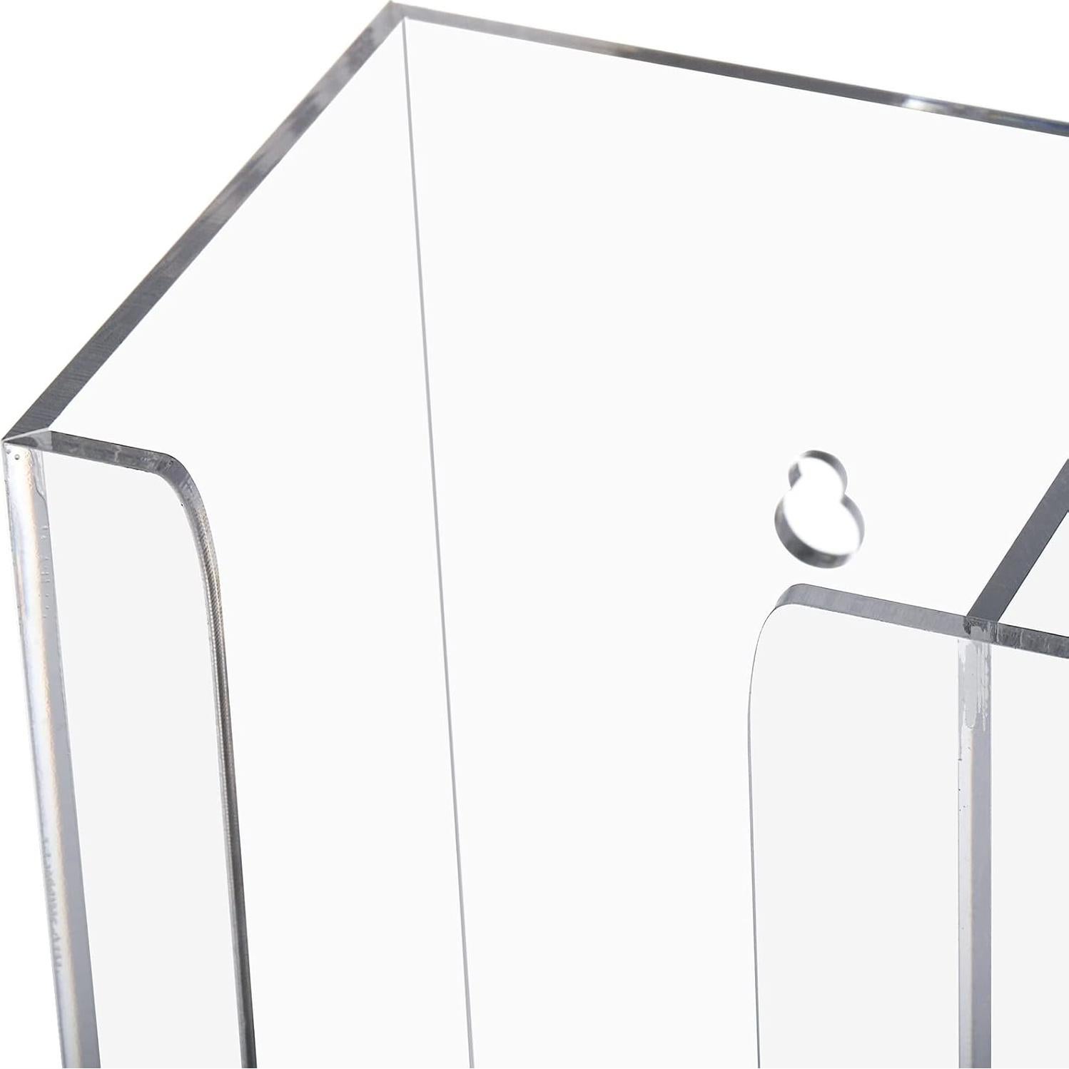 Organizador de Tazas de Acrílico Suwimut 2 Compartimentos