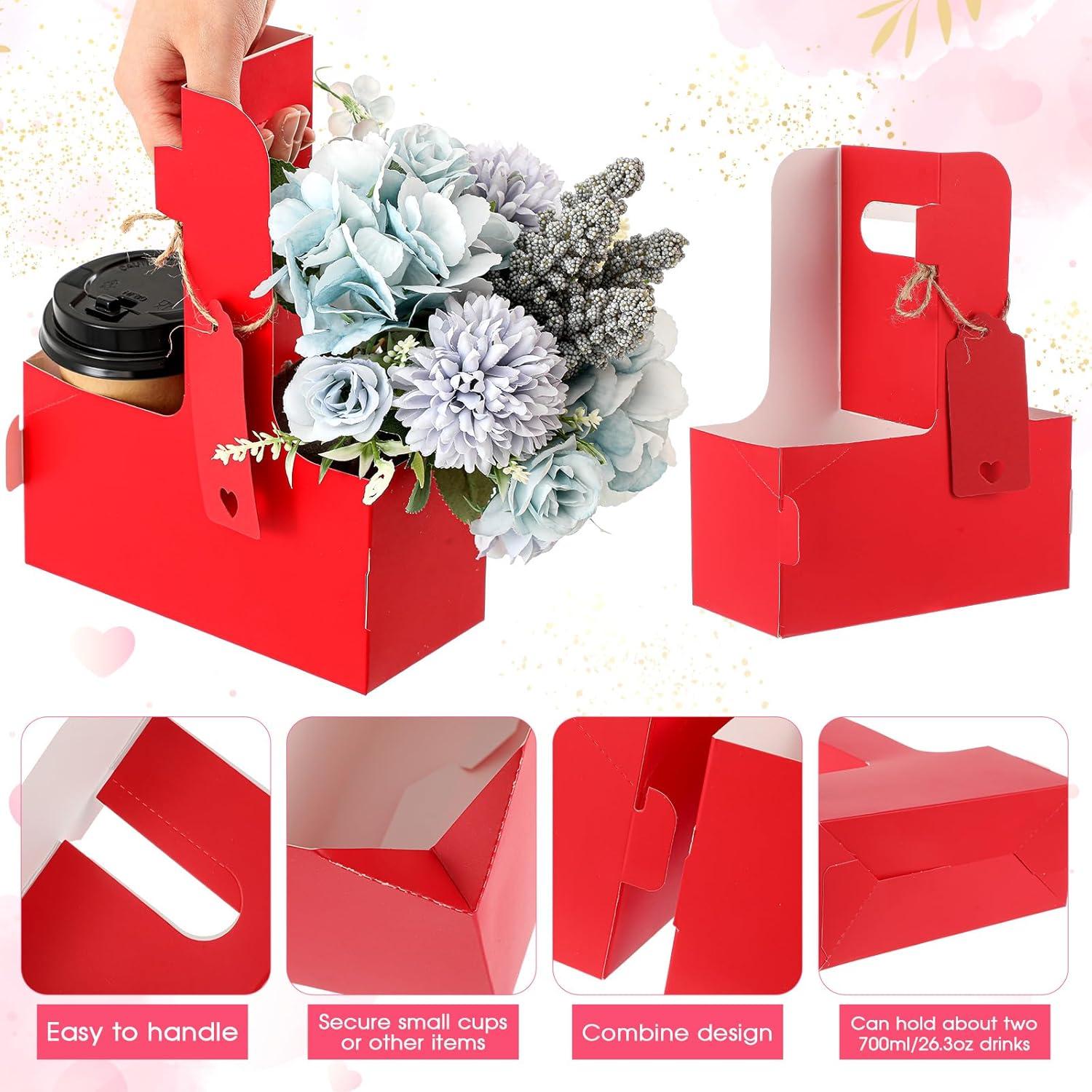 Paquete 50 Portavasos Cartón Kraft 2 Tazas 22 oz MotiMind