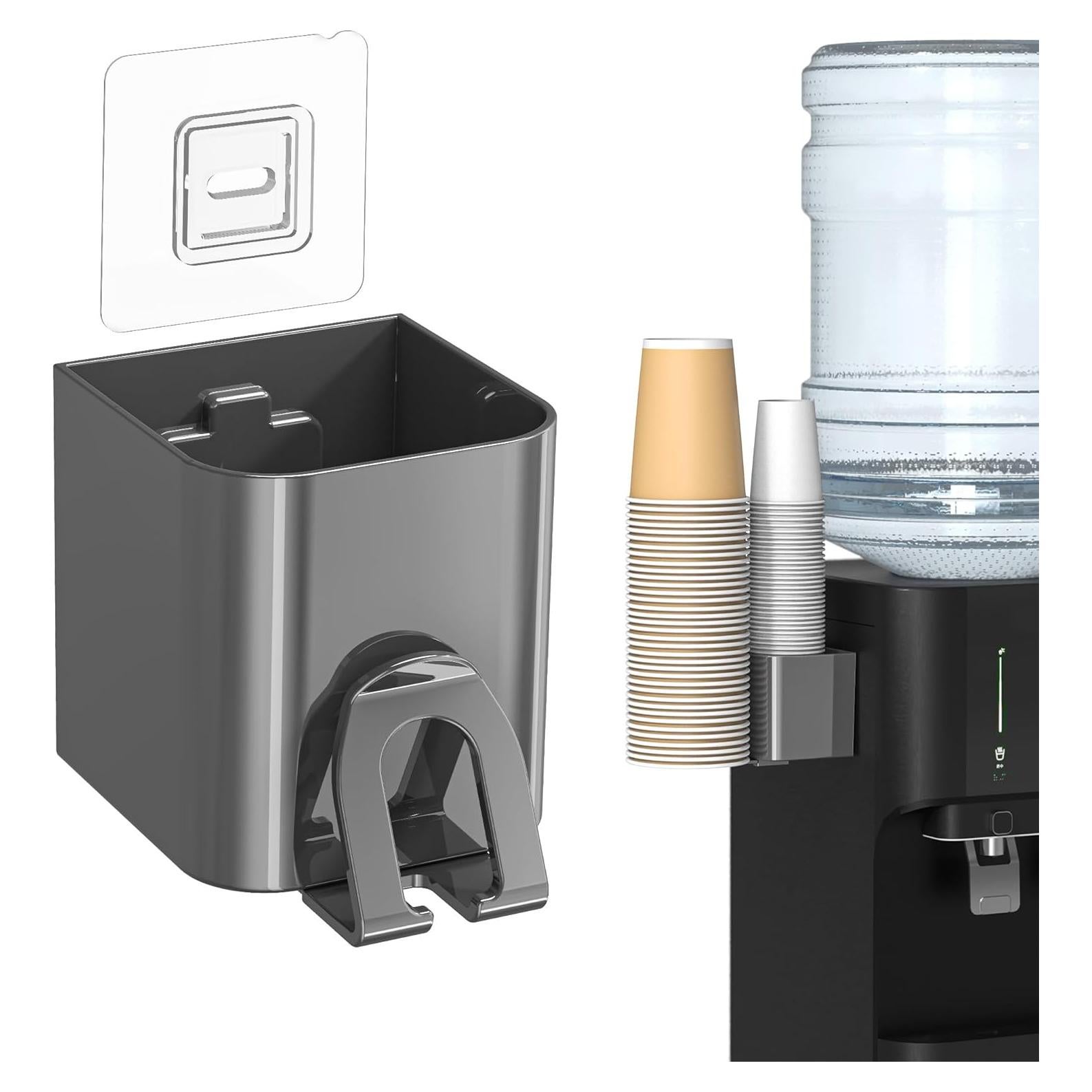 Dispensador de Tazas TOWARDFUN 2 Asientos Gris Oscuro