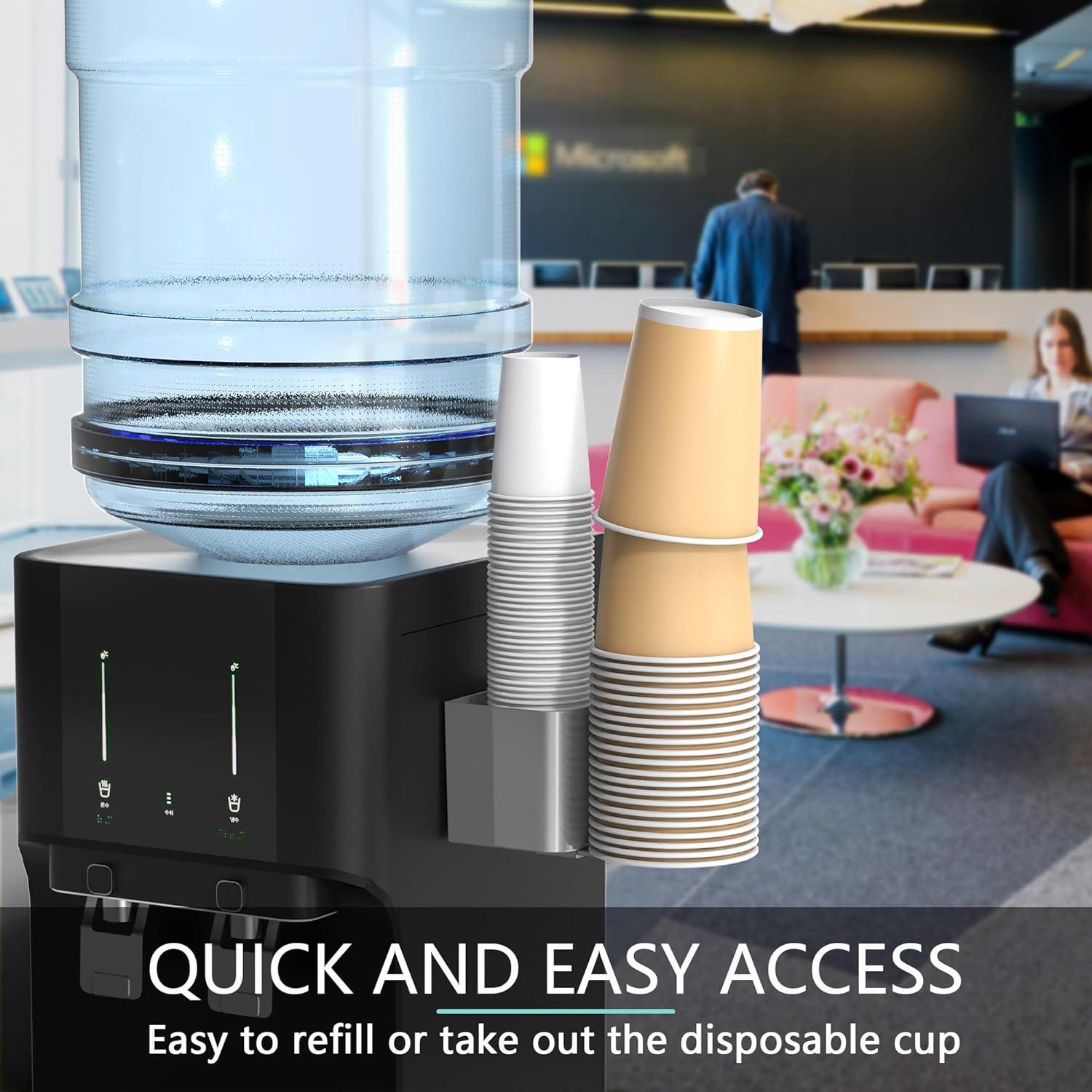 Dispensador de Tazas TOWARDFUN 2 Asientos Gris Oscuro