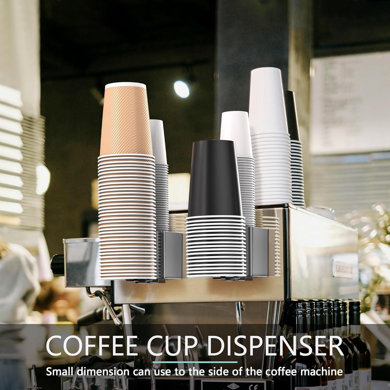 Dispensador de Tazas TOWARDFUN 2 Asientos Gris Oscuro