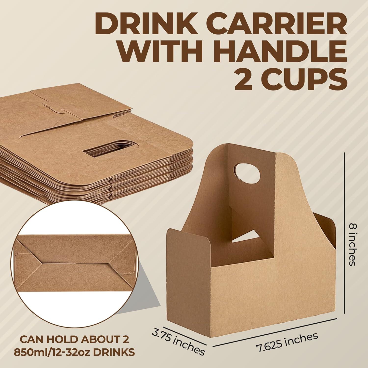 Portador de Bebidas 2 Tazas HOUZZKINGZ USA Plegable