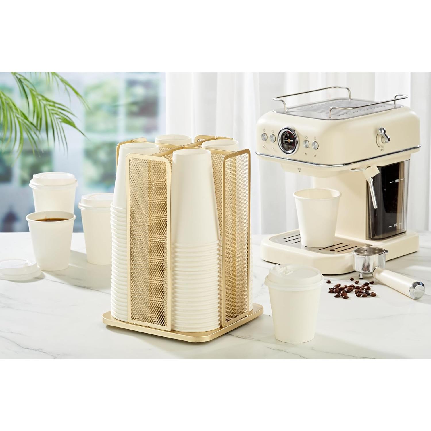 Soporte de Almacenamiento para Tazas de Papel Annova 4 Compartimentos