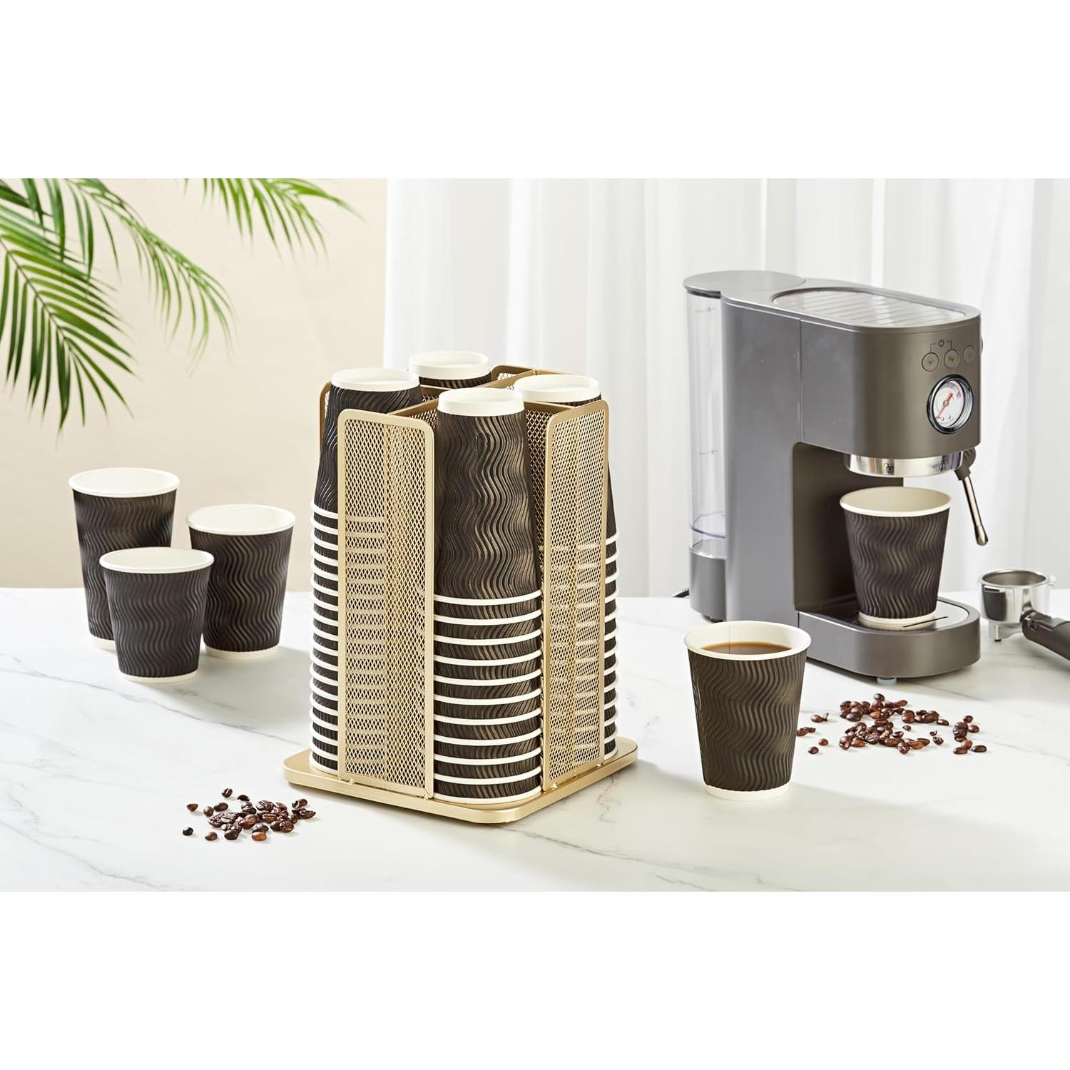 Soporte de Almacenamiento para Tazas de Papel Annova 4 Compartimentos