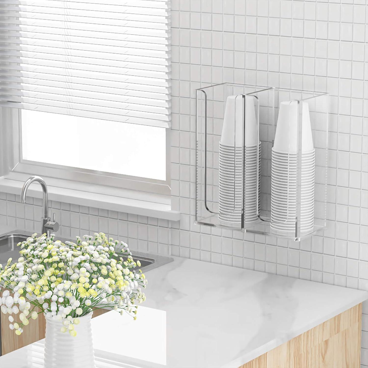 Organizador de Tazas Acrílico Richboom 2 Compartimentos