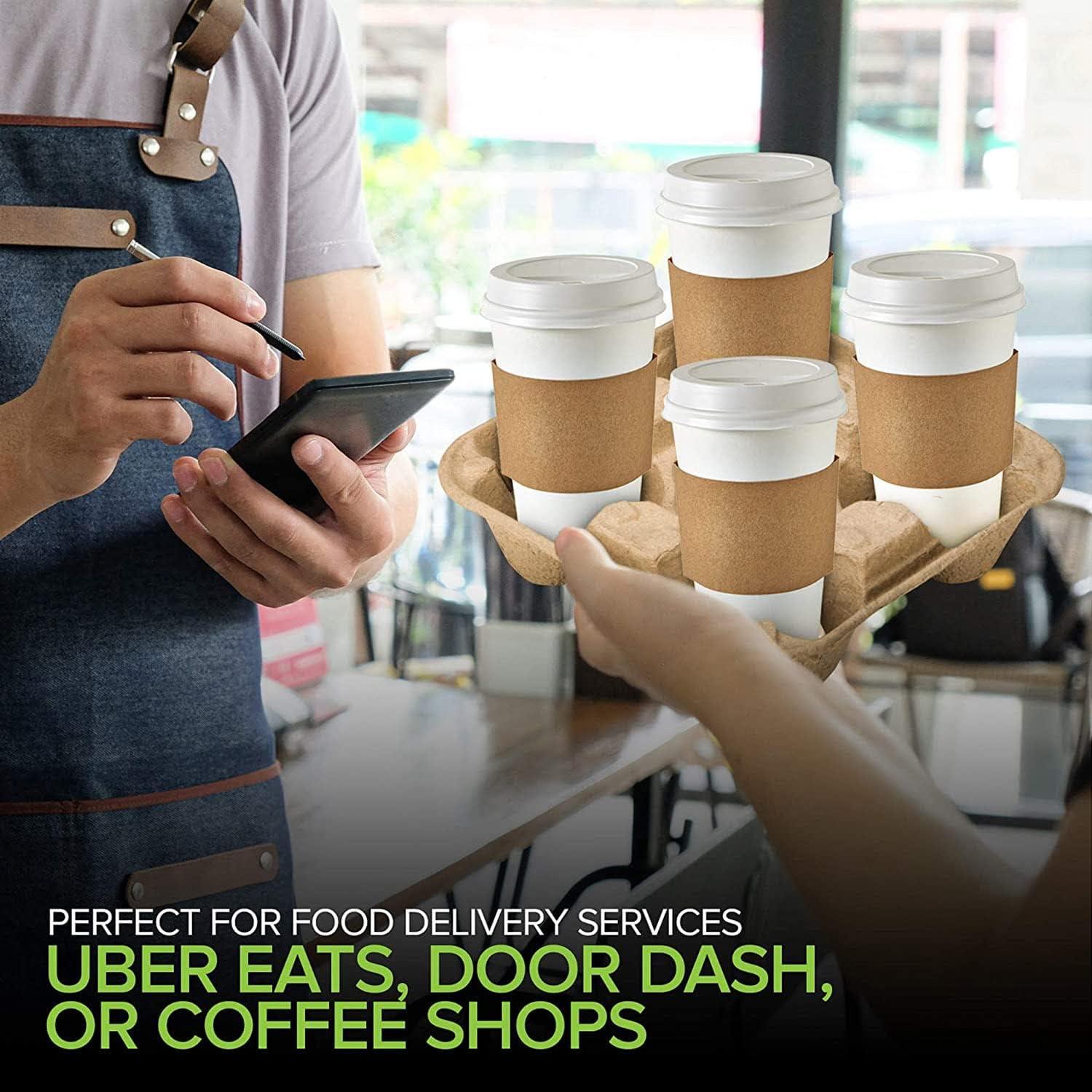 Bandeja desechable 4 tazas Stock Your Home 25 unidades