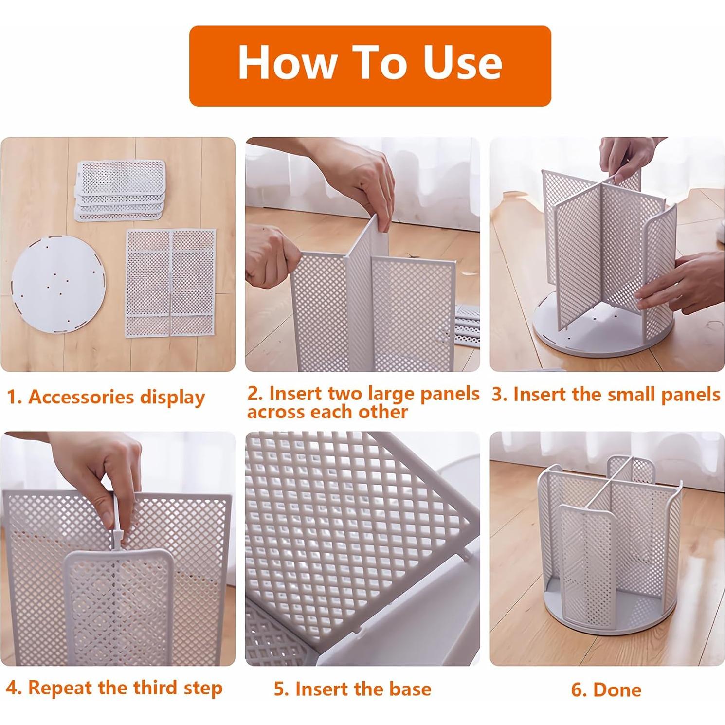 Organizador Rotativo de Tazas de Papel CIT ZCFYU Blanco