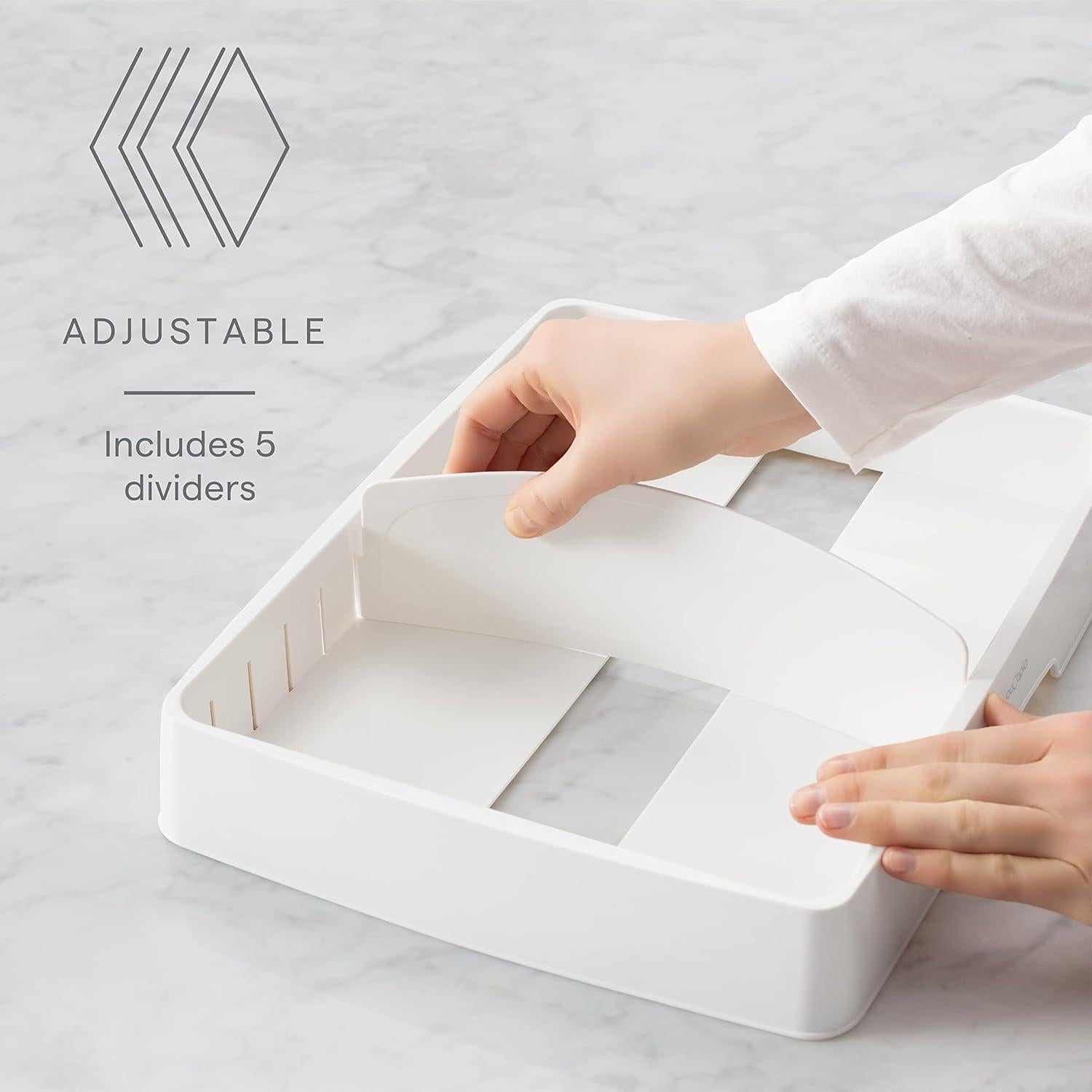 Organizador de Tapas YouCopia StoraLid Grande Ajustable