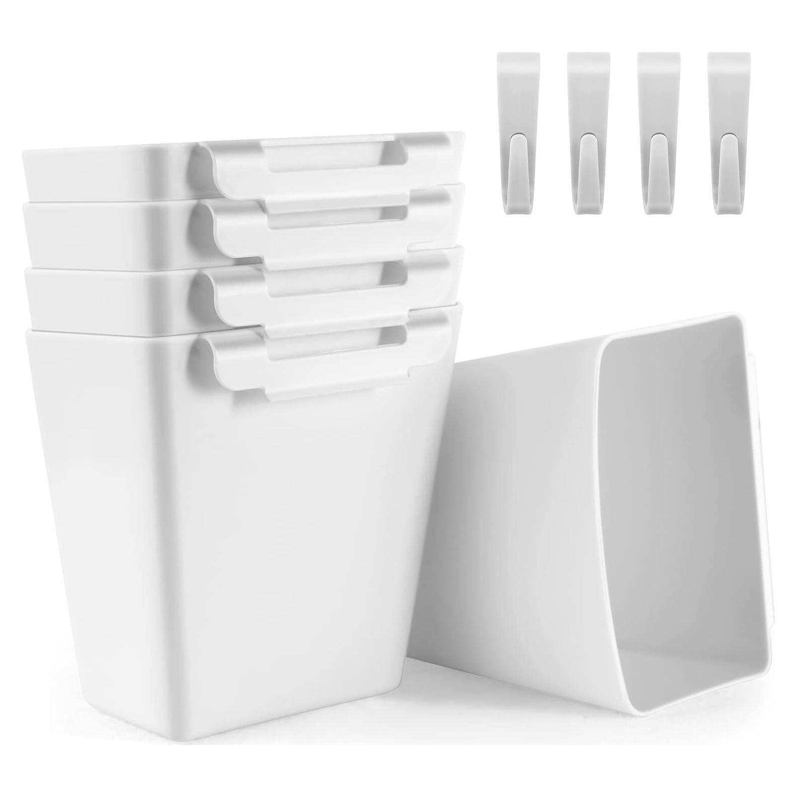 Paquete de 5 Soportes Colgantes para Tazas LEZIOA Blanco