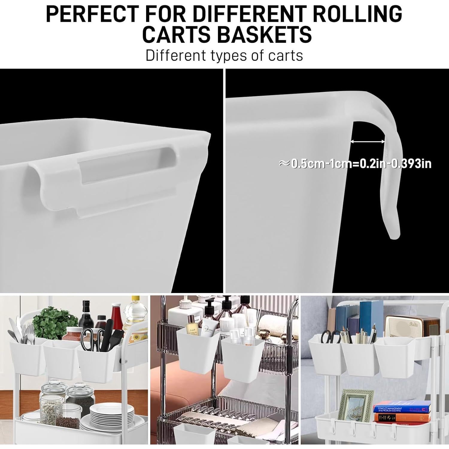 Paquete de 5 Soportes Colgantes para Tazas LEZIOA Blanco