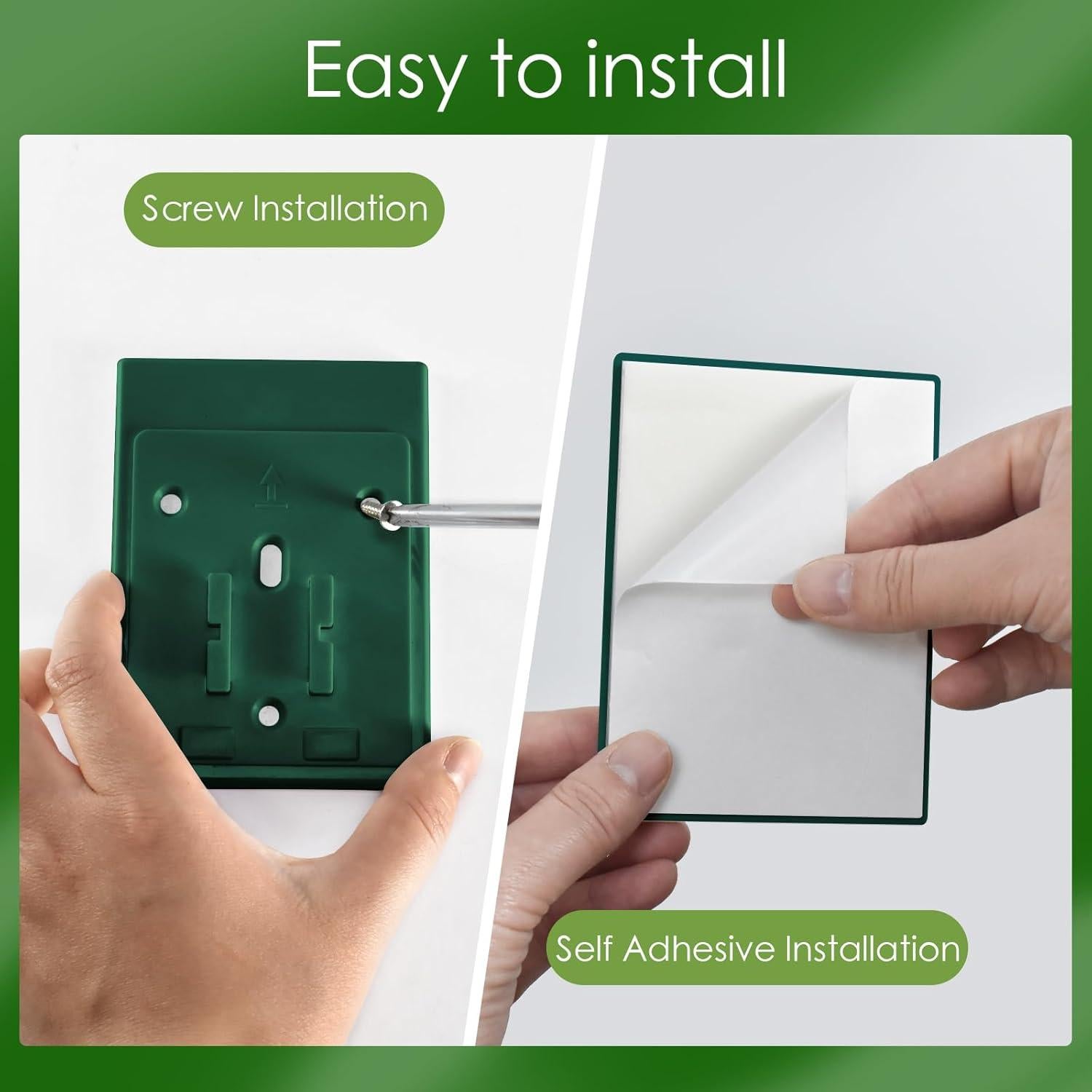 Dispensador de Tazas Montado en Pared Haqaf Verde 5-8oz