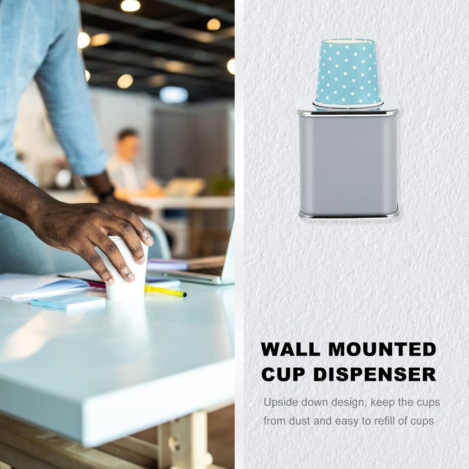 Dispensador de vasos de papel DOITOOL 3 oz con 10 vasos