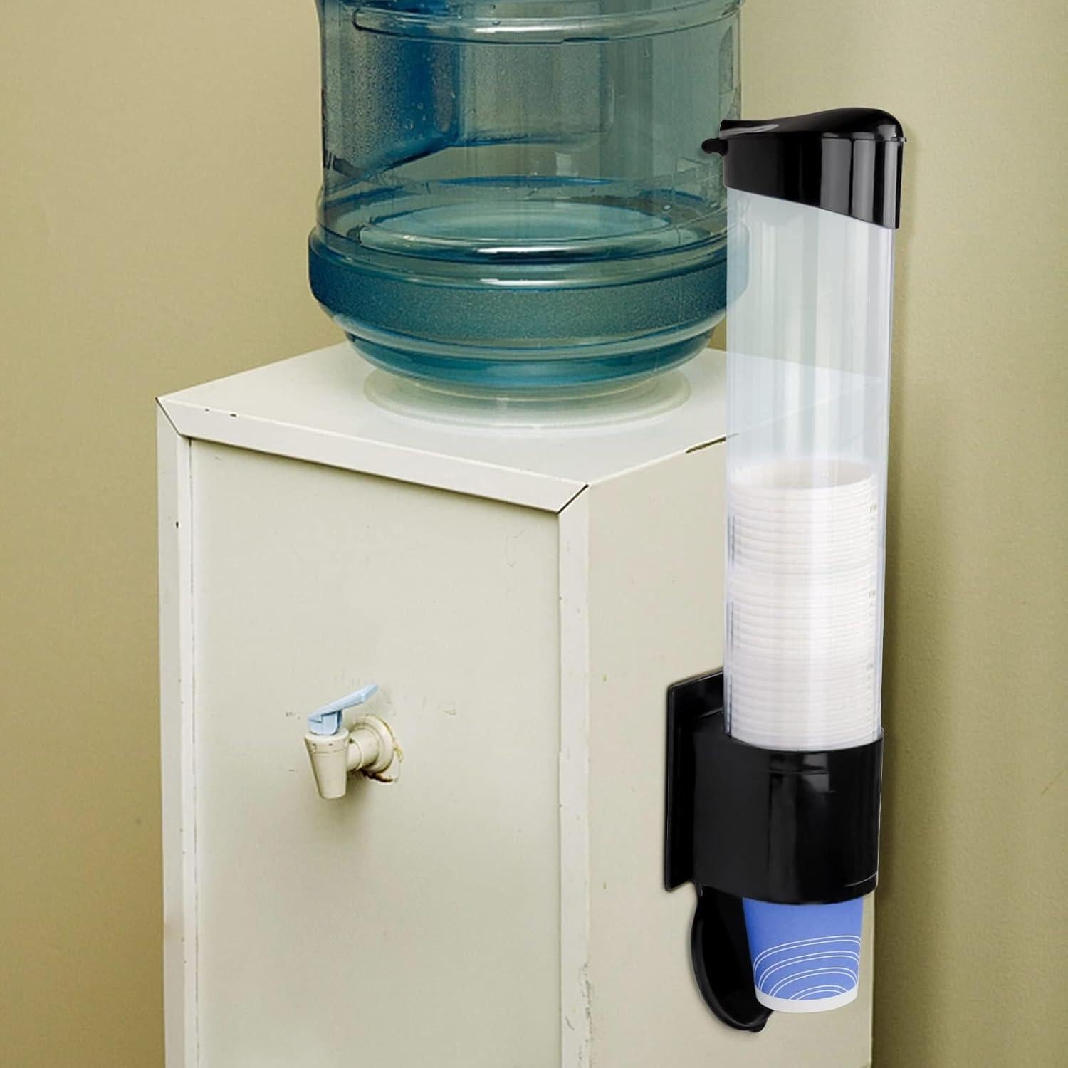 Dispensador de Vasos Xerhnan Negro para Vasos de 5oz a 7oz