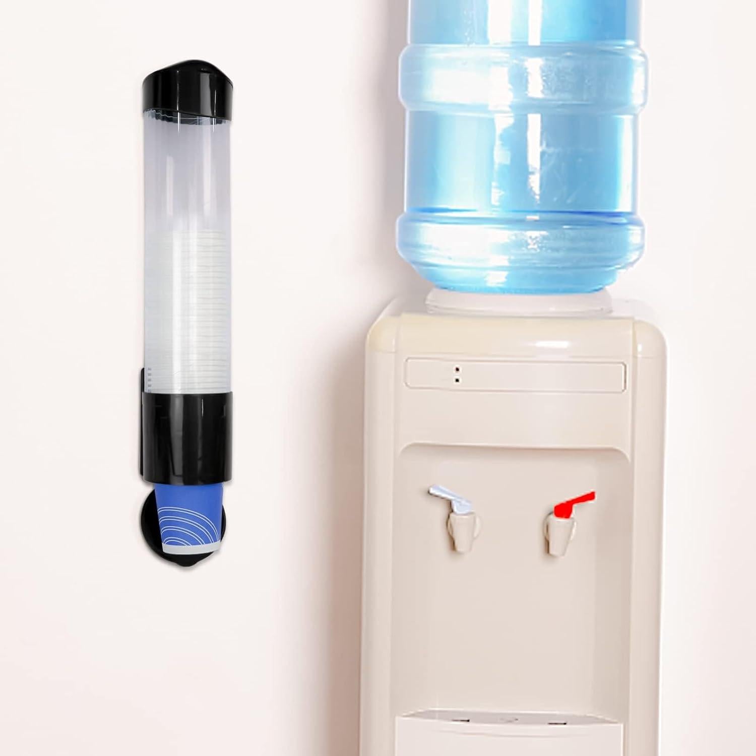 Dispensador de Vasos Xerhnan Negro para Vasos de 5oz a 7oz