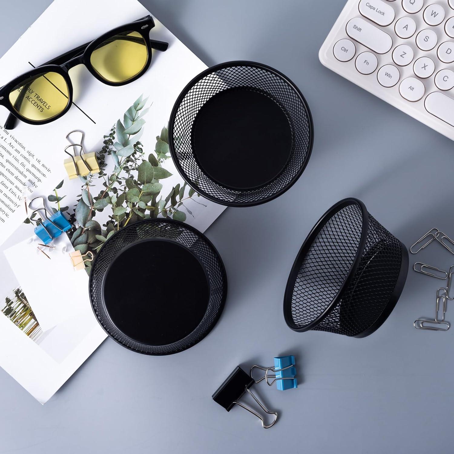 Soporte para Clips de Papel SLSON 6 Unidades Negro