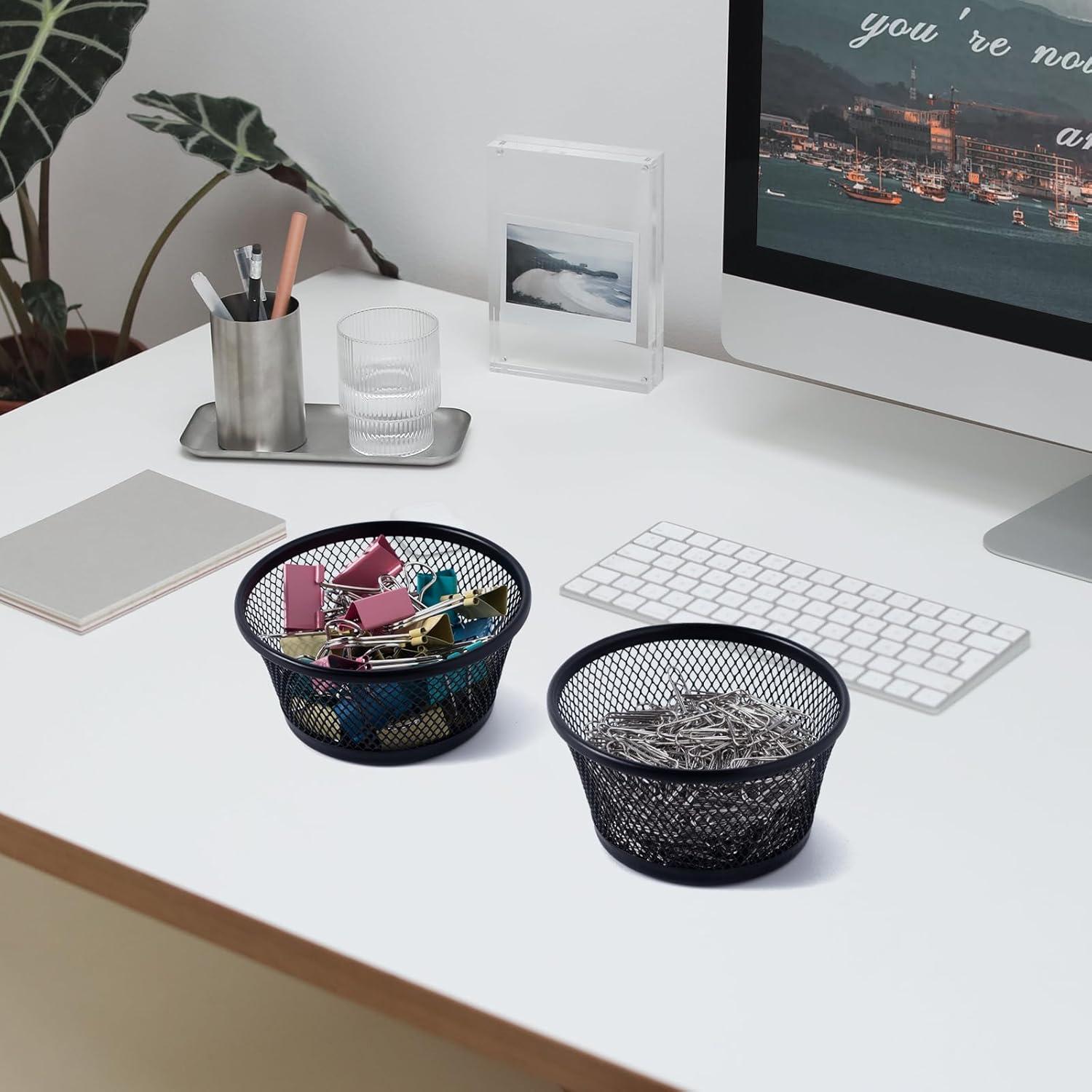 Soporte para Clips de Papel SLSON 6 Unidades Negro