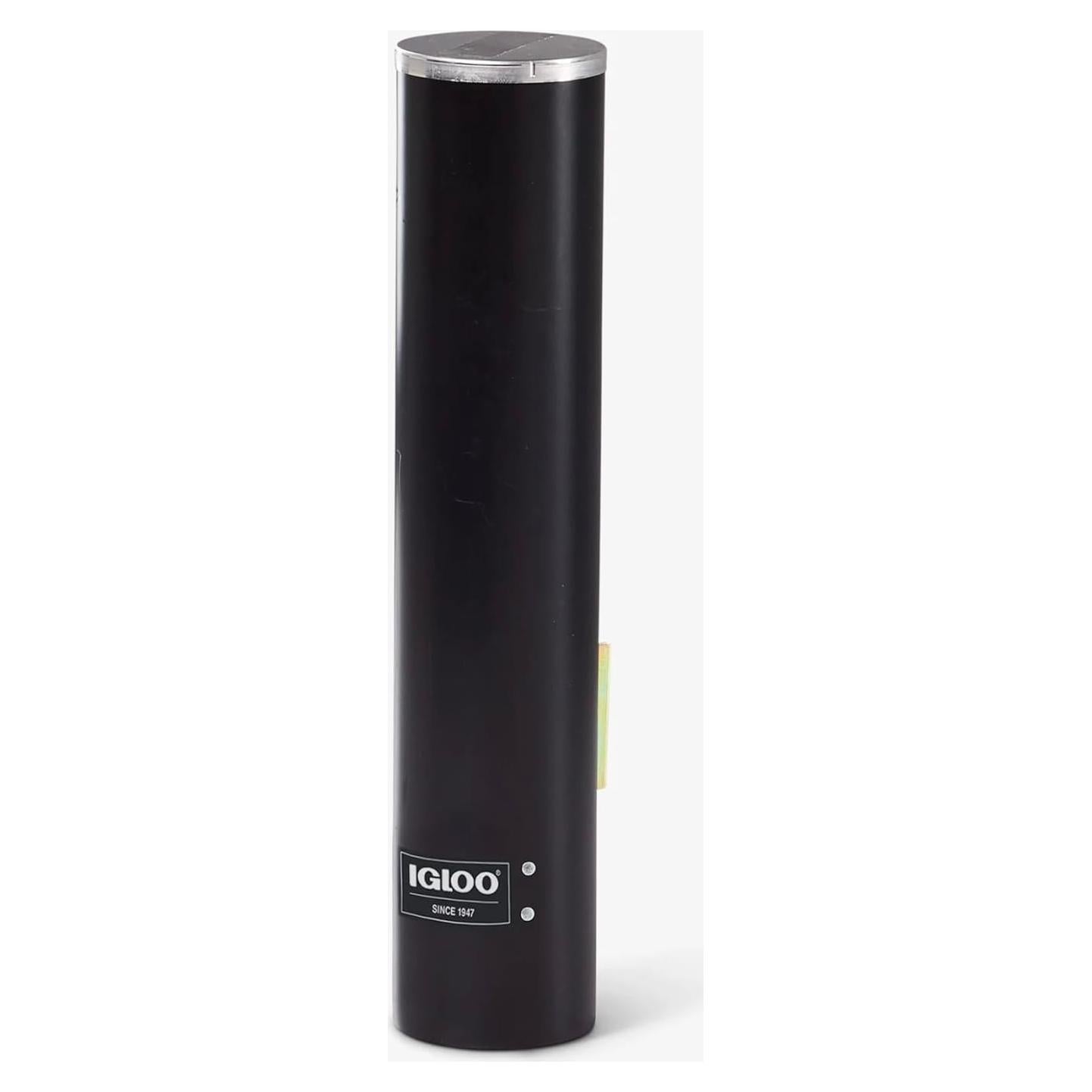Dispensador de vasos Igloo 8242, 4.5 oz, Plástico Negro