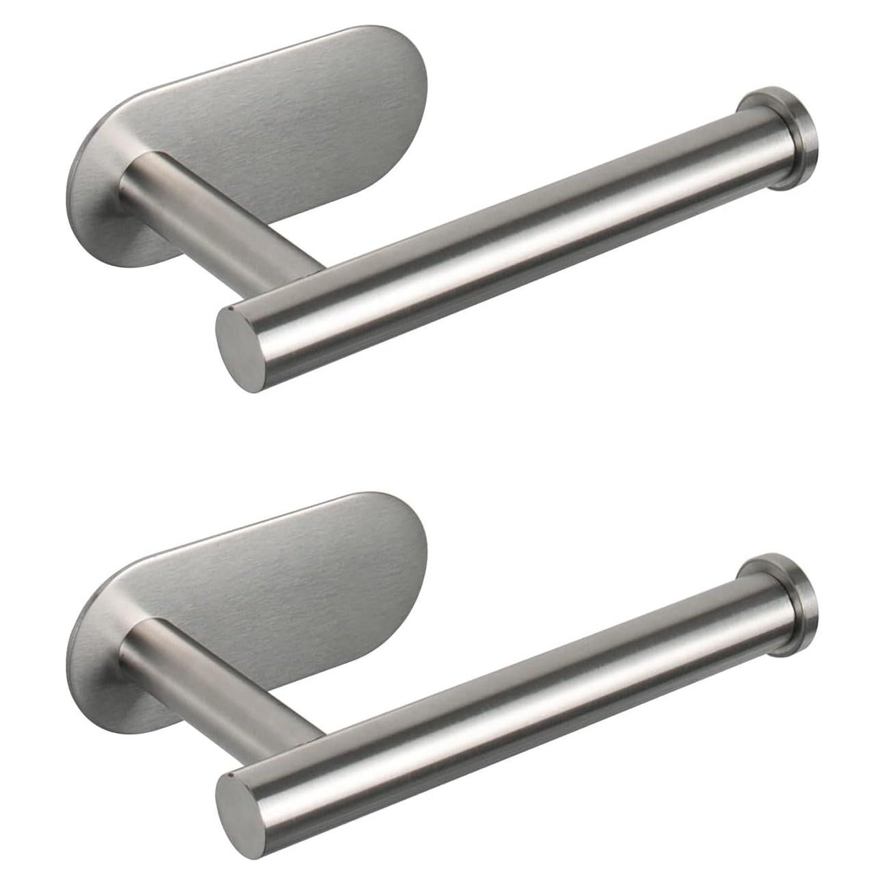 Soporte de Papel Higiénico NearMoon Acero Inoxidable 2 Pzas