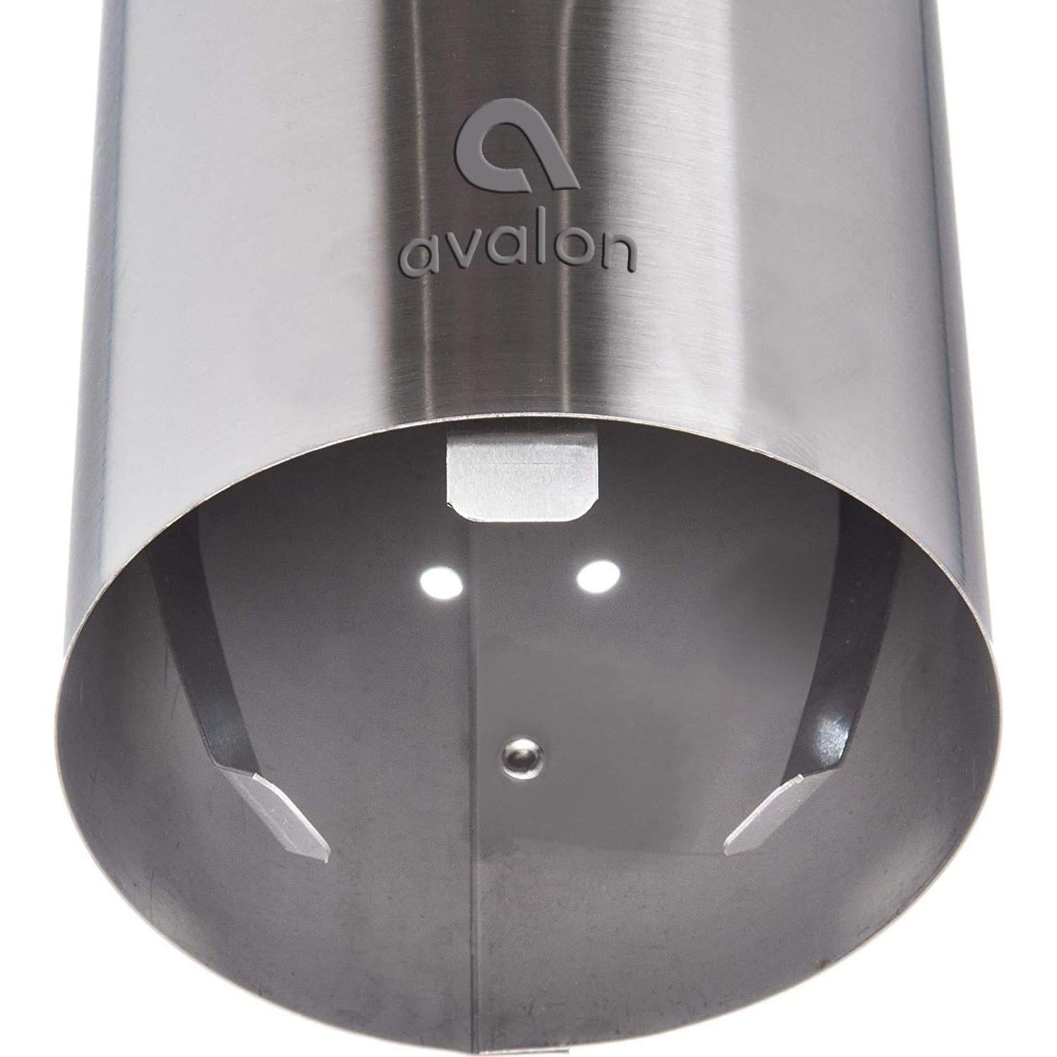 Dispensador de Tazas Ajustable Avalon de Acero Inoxidable 42 cm