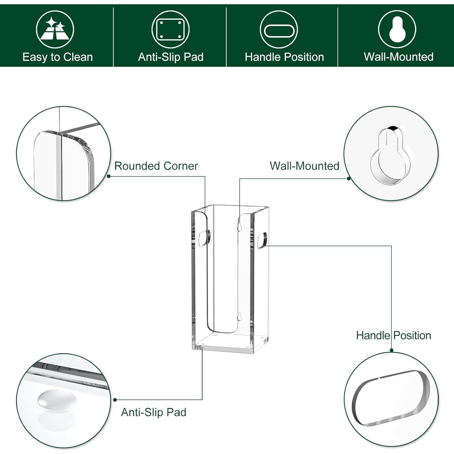 Dispensador de Tazas de Café Desechables BOSSCASA 1 Compartimento