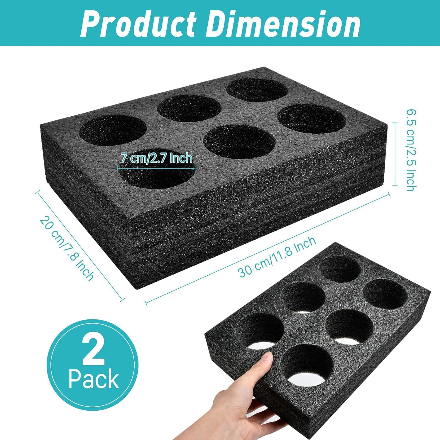 Soportes de Taza para Llevar 2 Pcs Akamino Espuma 30x20cm