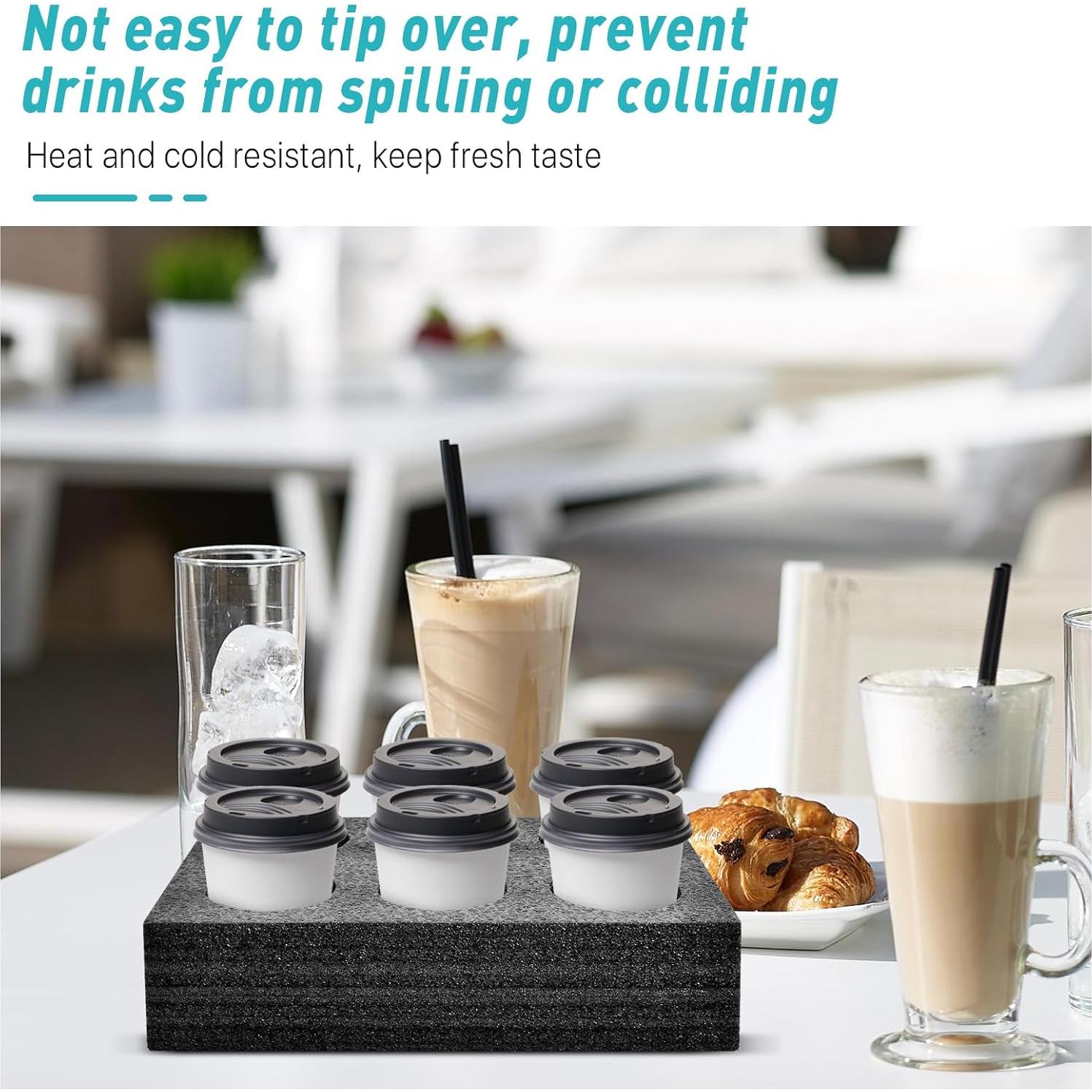 Soportes de Taza para Llevar 2 Pcs Akamino Espuma 30x20cm