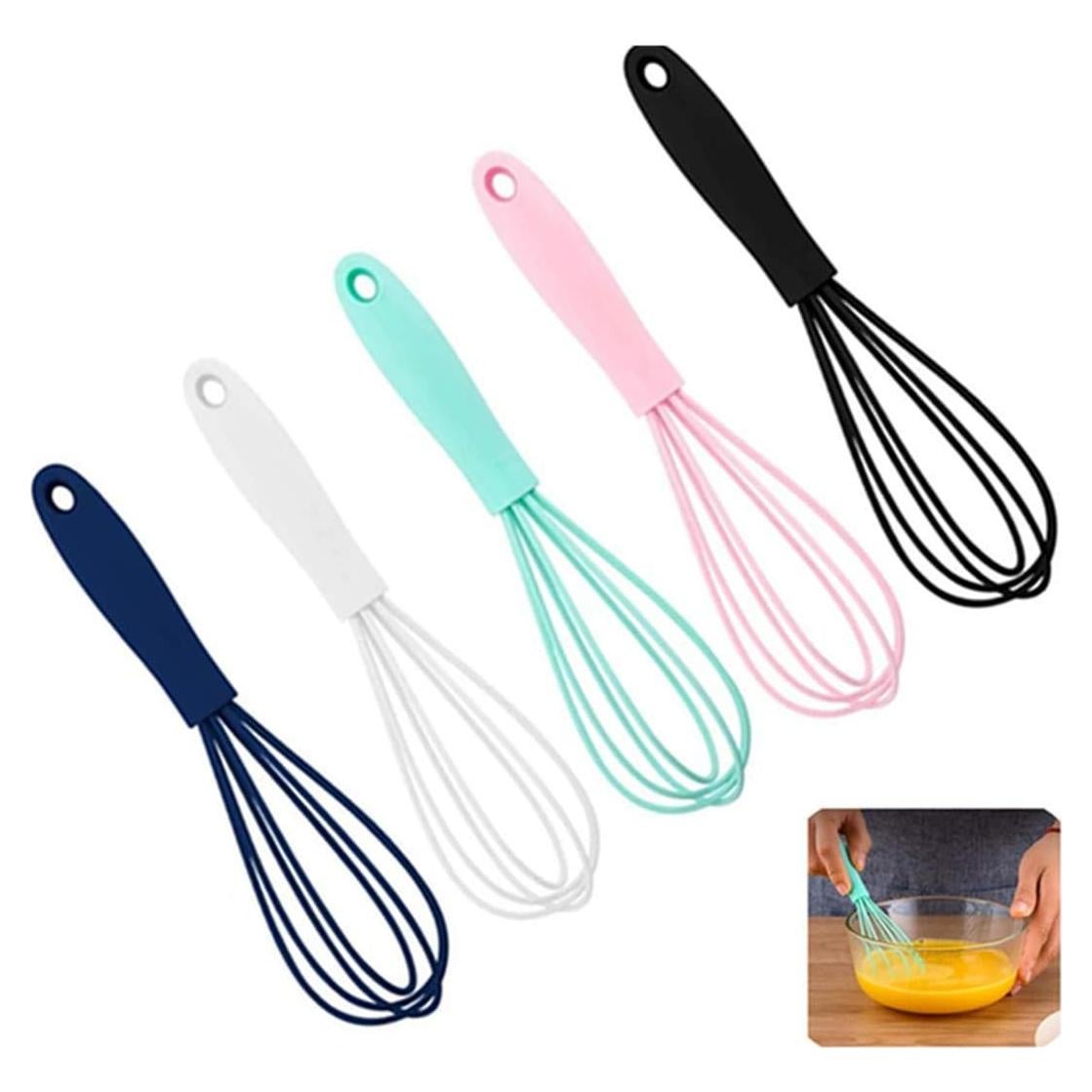 Batidor de Silicona Mini 5 Pcs LAPXSNZD Multicolor 17.2 cm