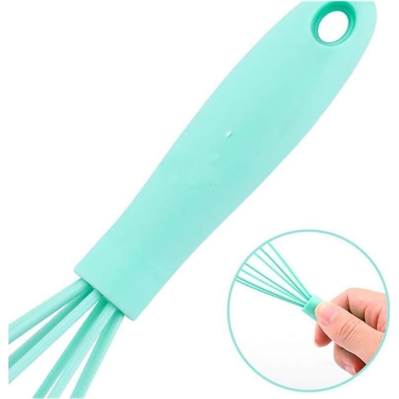 Batidor de Silicona Mini 5 Pcs LAPXSNZD Multicolor 17.2 cm