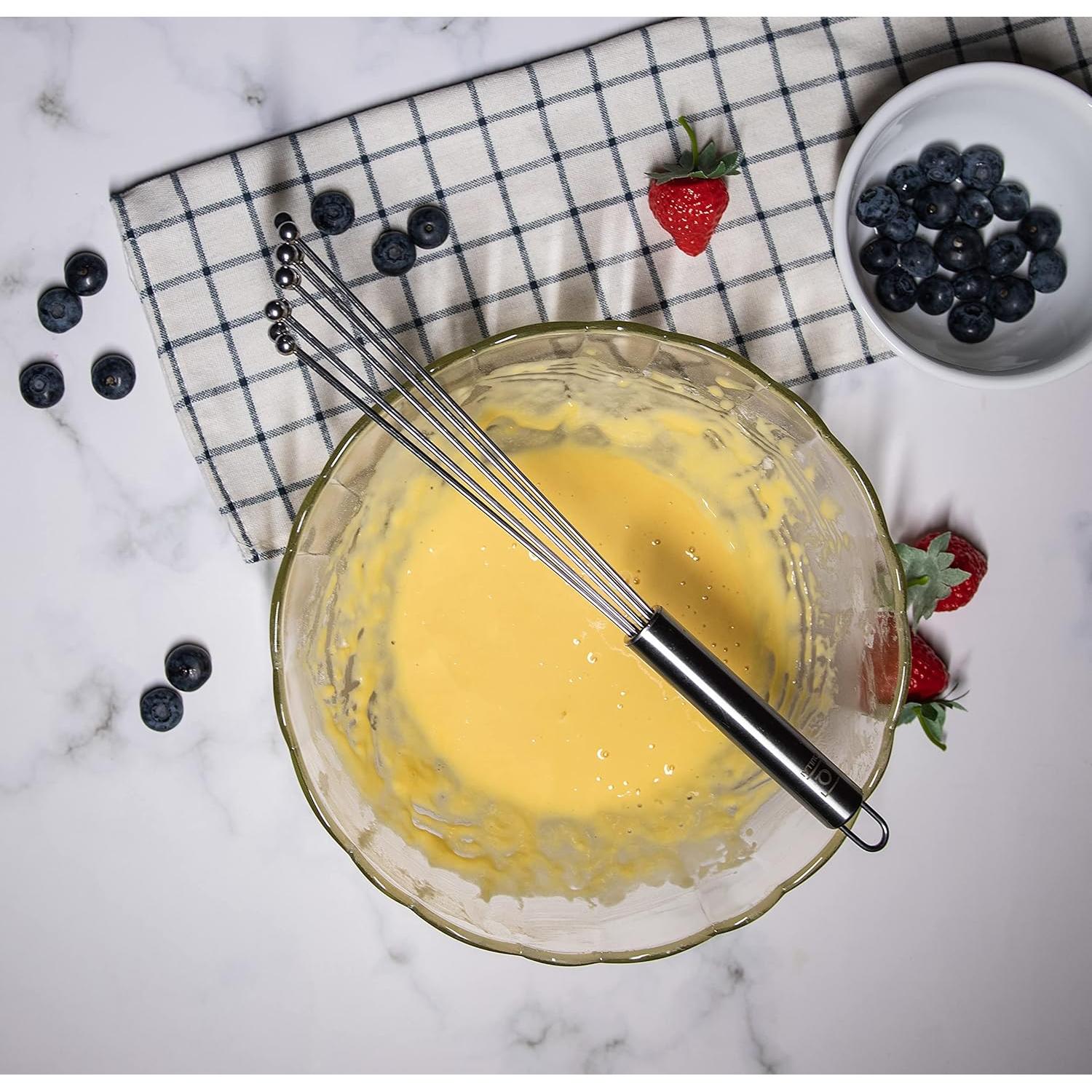 Batidor de Bola Acero Inoxidable Qullai 30,48 cm Extra Grande