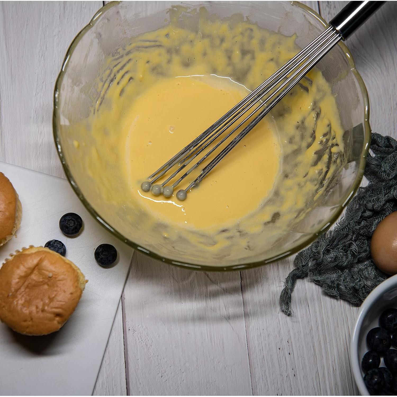 Batidor de Bola Acero Inoxidable Qullai 30,48 cm Extra Grande